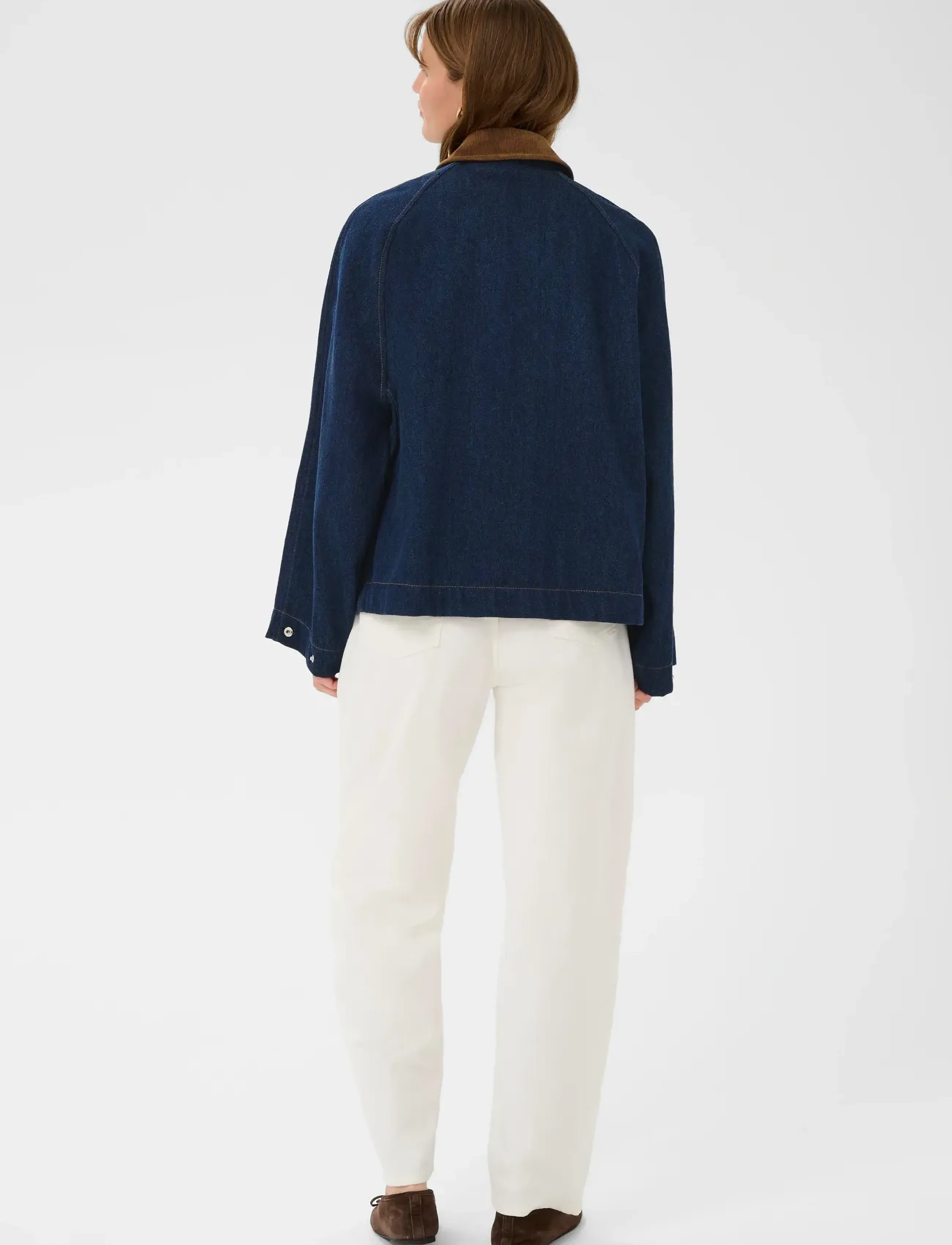 Soaked - SLJannine Jacket - spring jackets - dark blue denim - 4
