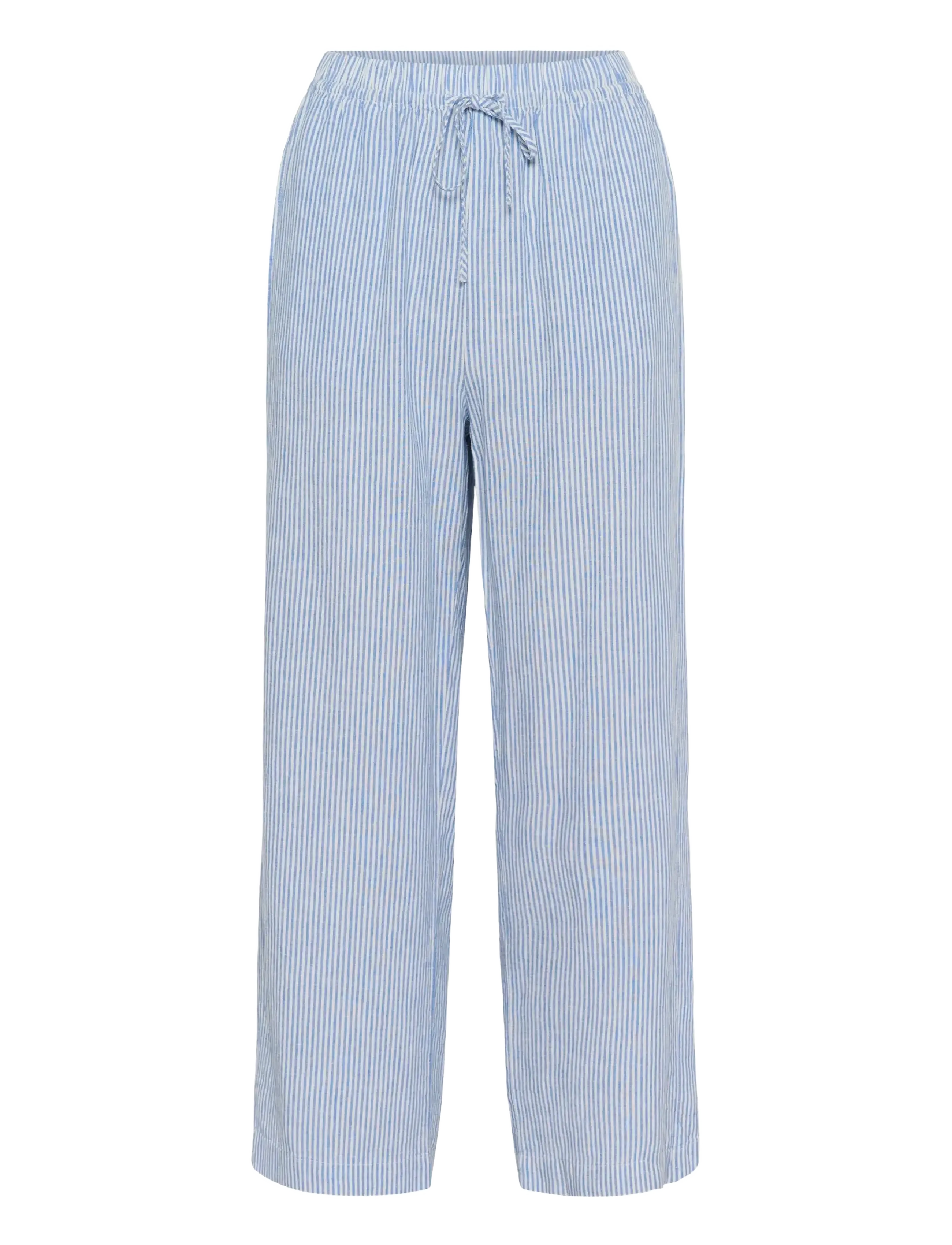 Soaked SLAria Pants - Soaked in Luxury - REGATTA AND WHITE STRIPE / blue