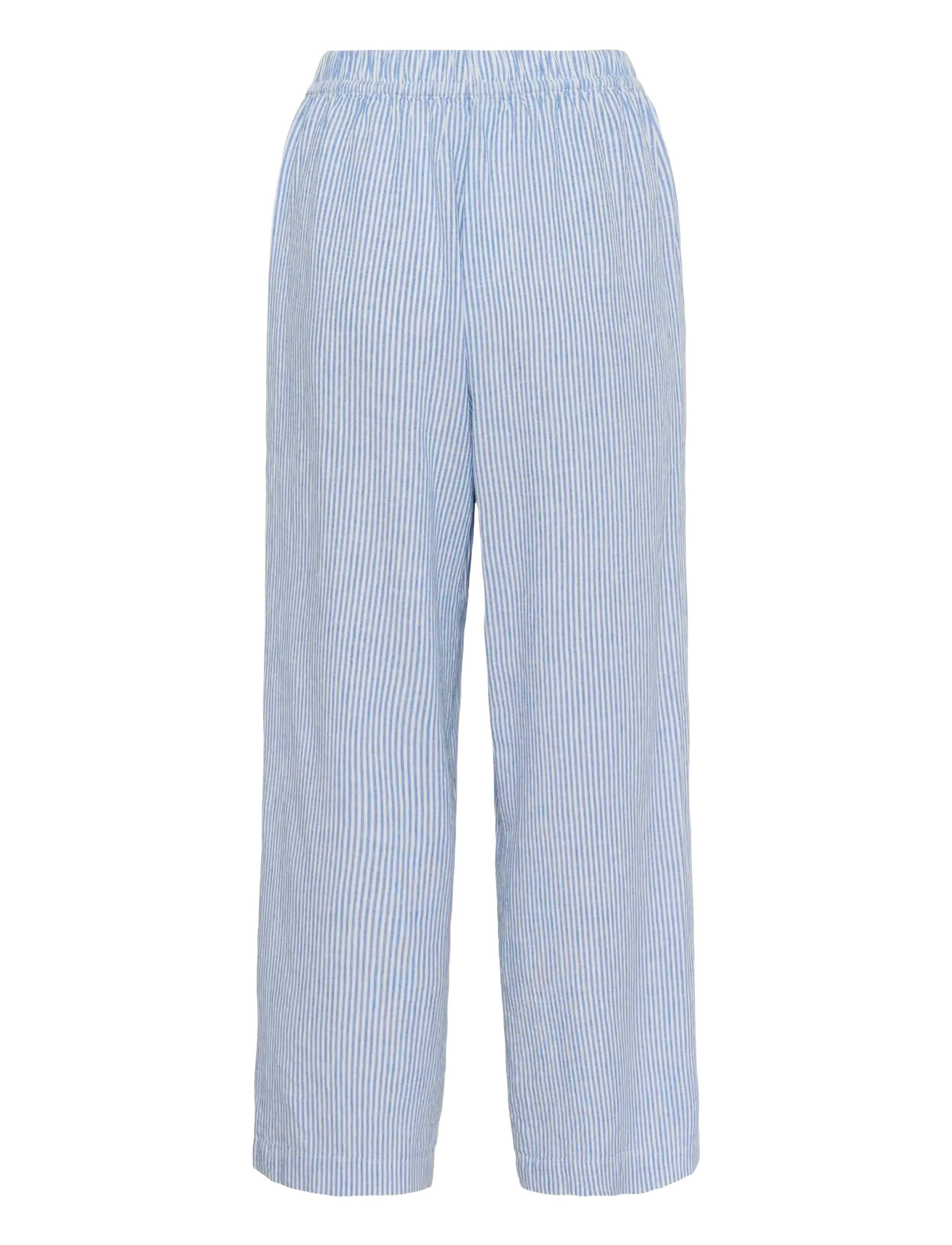 Soaked - SLAria Pants - bukser med brede ben - regatta and white stripe - 2