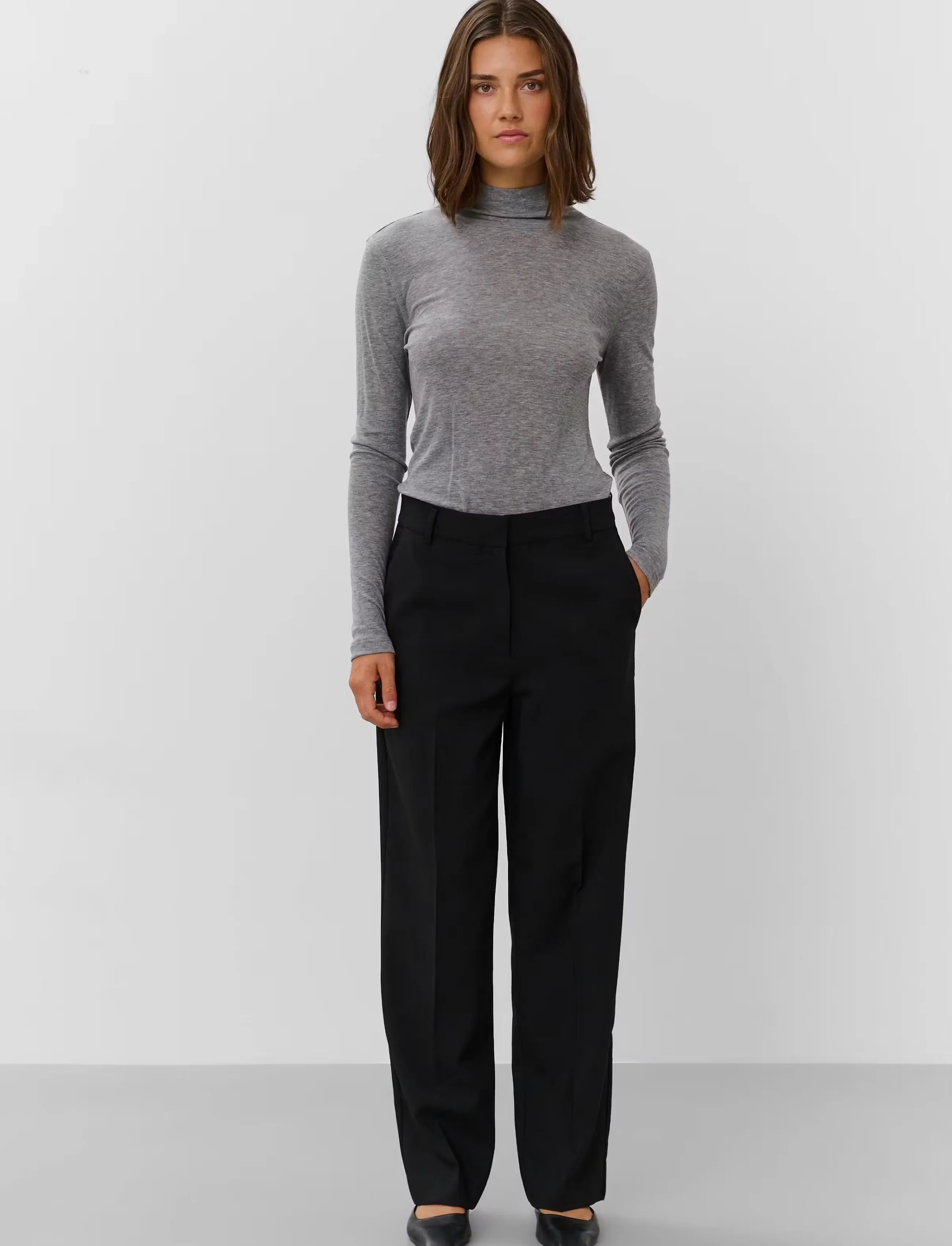 Soaked - SLCorinne Suiting Pants - tailored trousers - black - 5