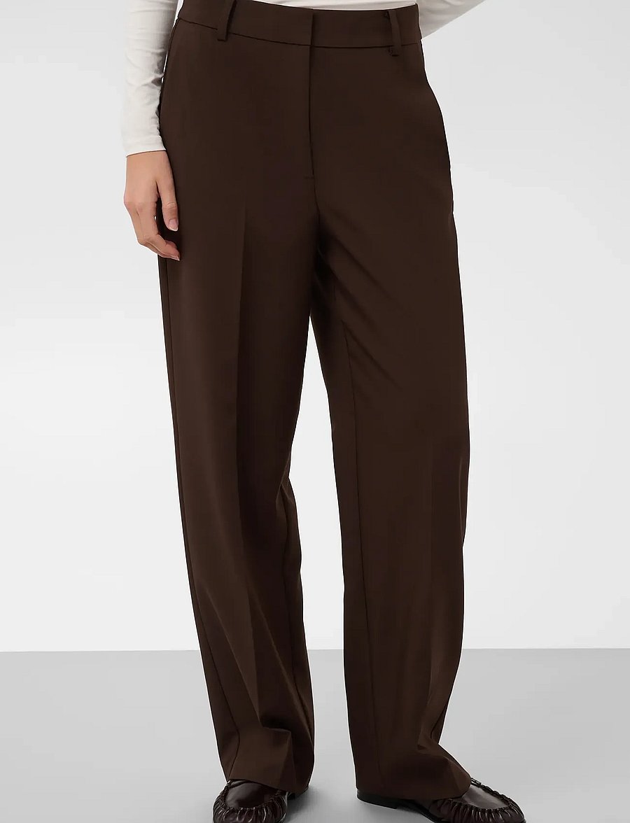 Soaked - SLCorinne Suiting Pants - tailored trousers - mole' - 0