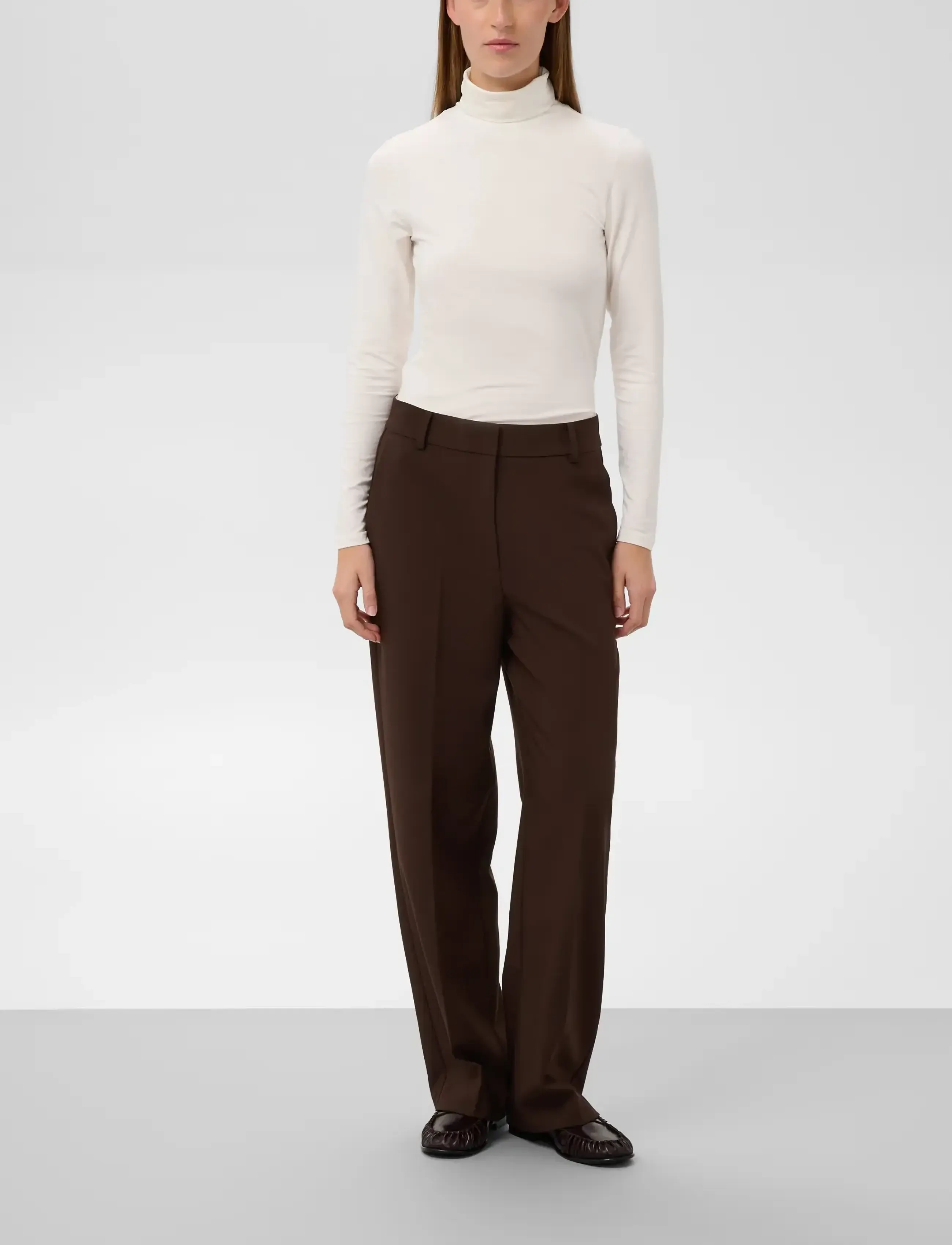 Soaked - SLCorinne Suiting Pants - tailored trousers - mole' - 3