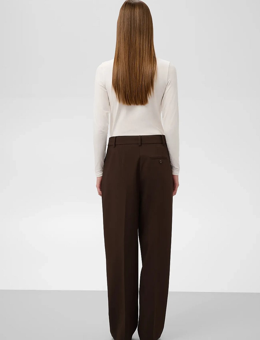 Soaked - SLCorinne Suiting Pants - tailored trousers - mole' - 4