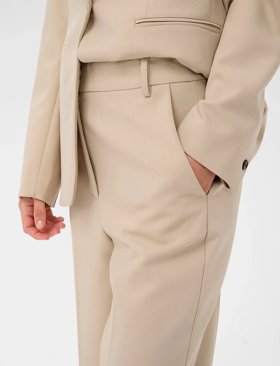 Soaked - SLCorinne Suiting Pants - pantalons habillés - oatmeal - 5