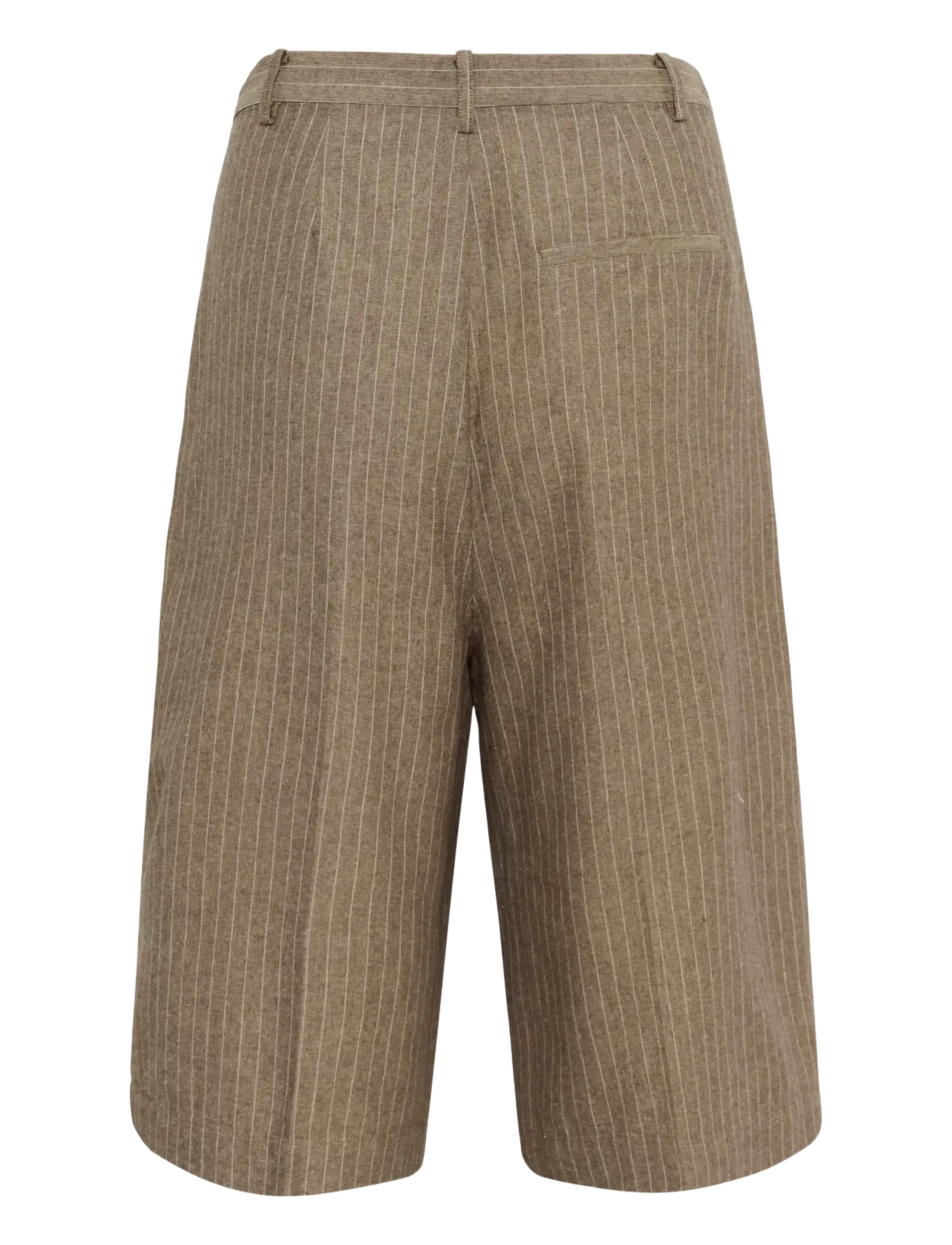 Soaked - SLGinevra Malika Shorts - bermudas - cappucino pin stripe - 2