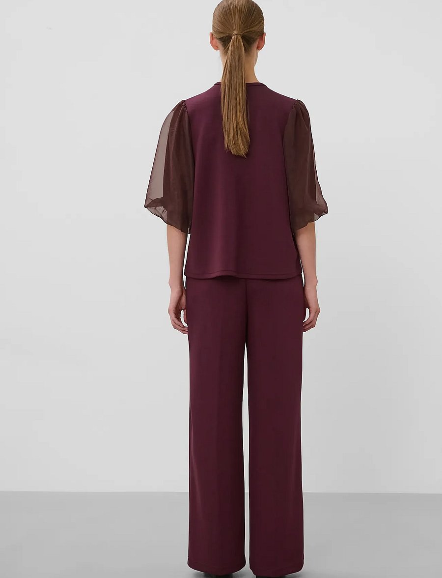 Soaked - SLMarigold Puff Tee - t-shirts - fig - 4