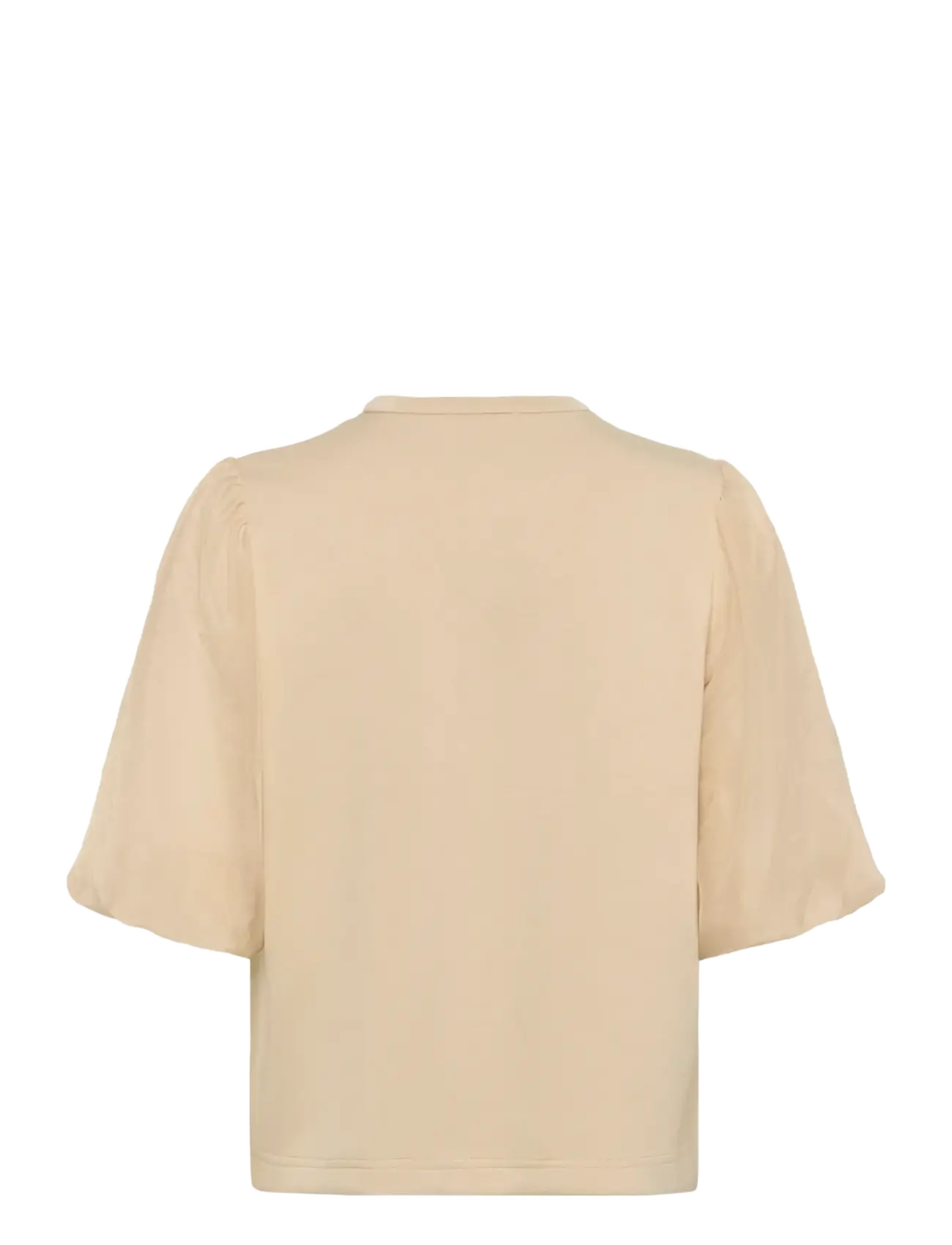 Soaked - SLMarigold Puff Tee - t-shirts - white pepper - 2