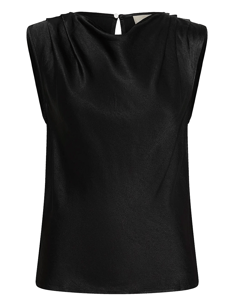 Soaked - SLMirabella Top - Ærmeløse bluser - black - 1