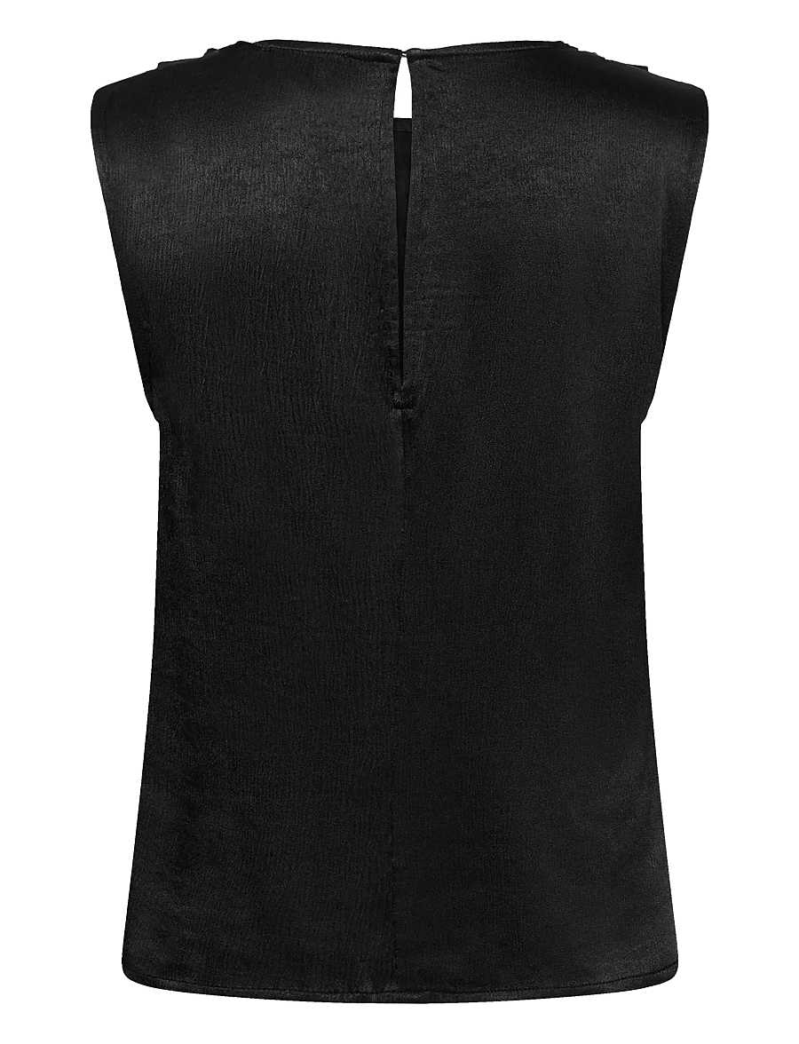 Soaked - SLMirabella Top - Ærmeløse bluser - black - 2