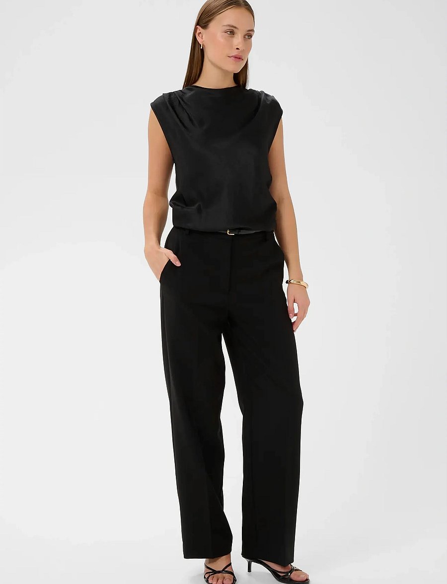 Soaked - SLMirabella Top - Ærmeløse bluser - black - 3