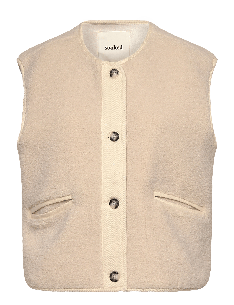 Soaked - SLThalassa Waistcoat - fleece- und teddy-westen - ancient scroll - 0