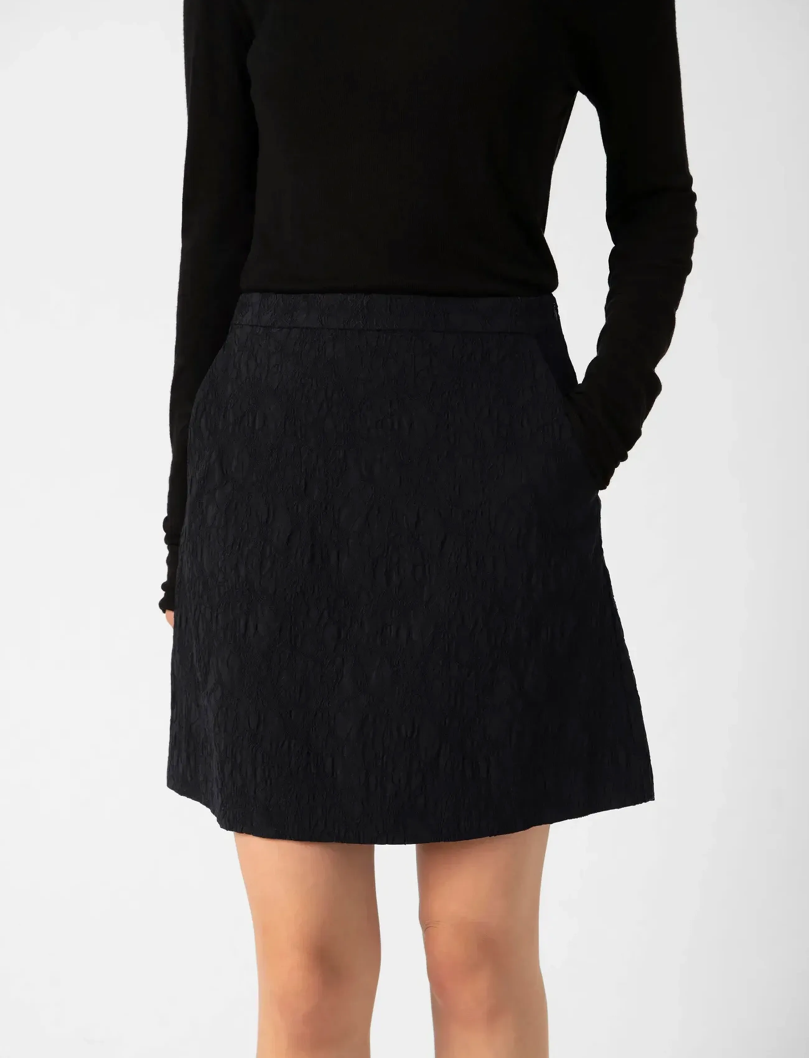 Soaked SLMaybel Corinne Aline Skirt - Jupes - BLACK / black