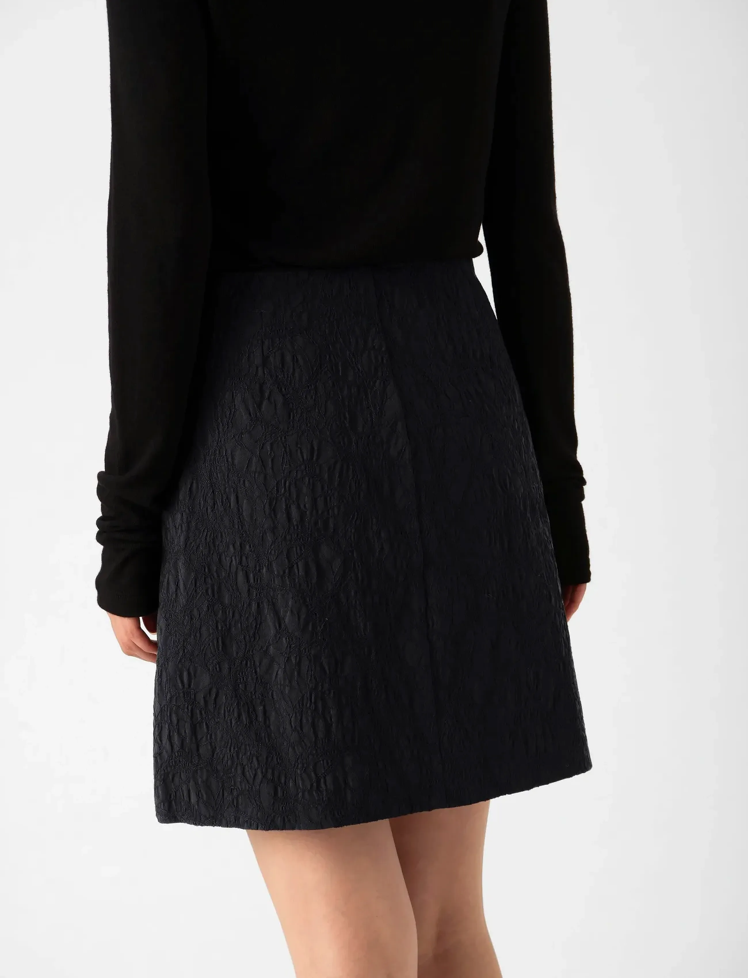 Soaked - SLMaybel Corinne Aline Skirt - trumpi sijonai - black - 5
