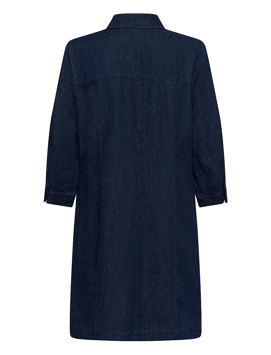 Soaked - SLChaman Short Dress - hemdkleider - dark blue denim - 2