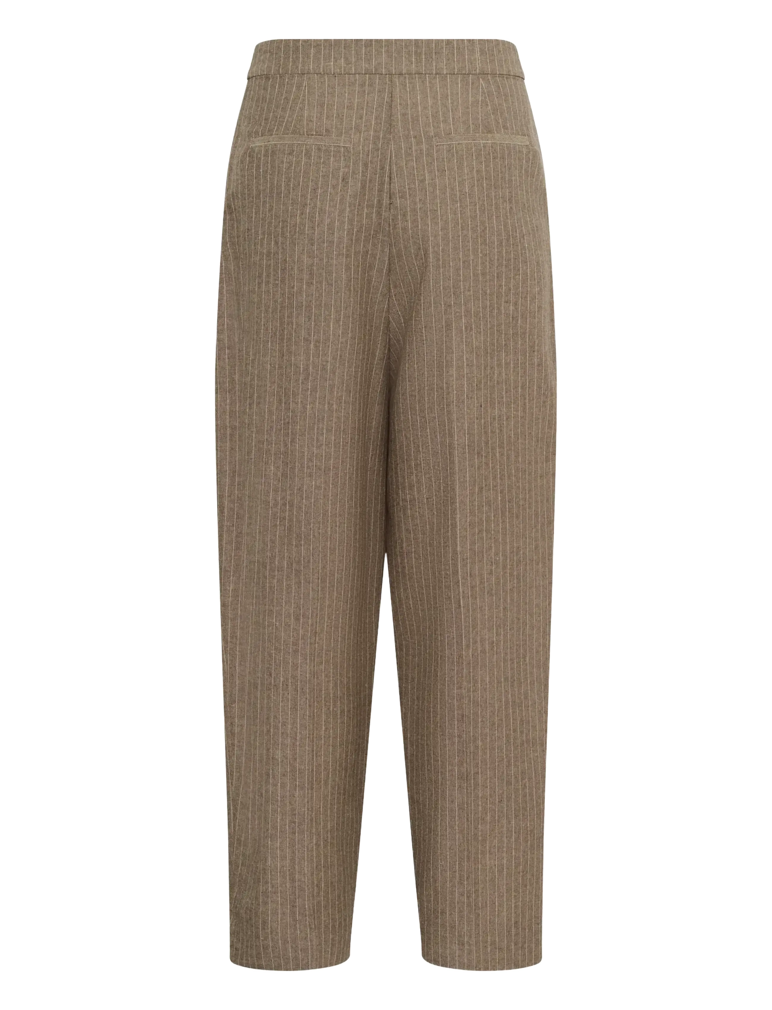 Soaked - SLGinevra Pants - barrel-bukser - cappucino pin stripe - 2