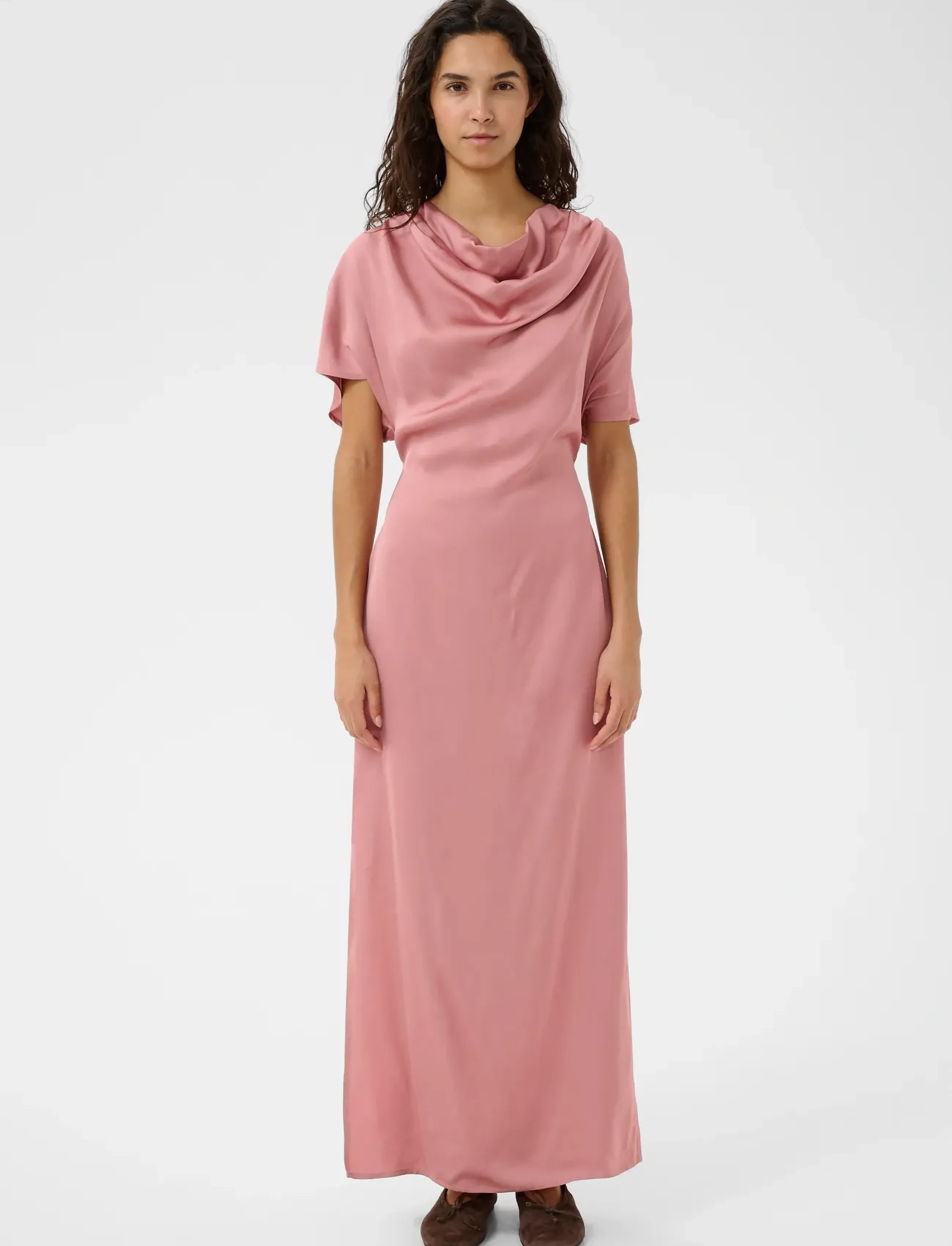 Soaked SLEvilia Dress - Soaked in Luxury - ASH ROSE / pink/rose