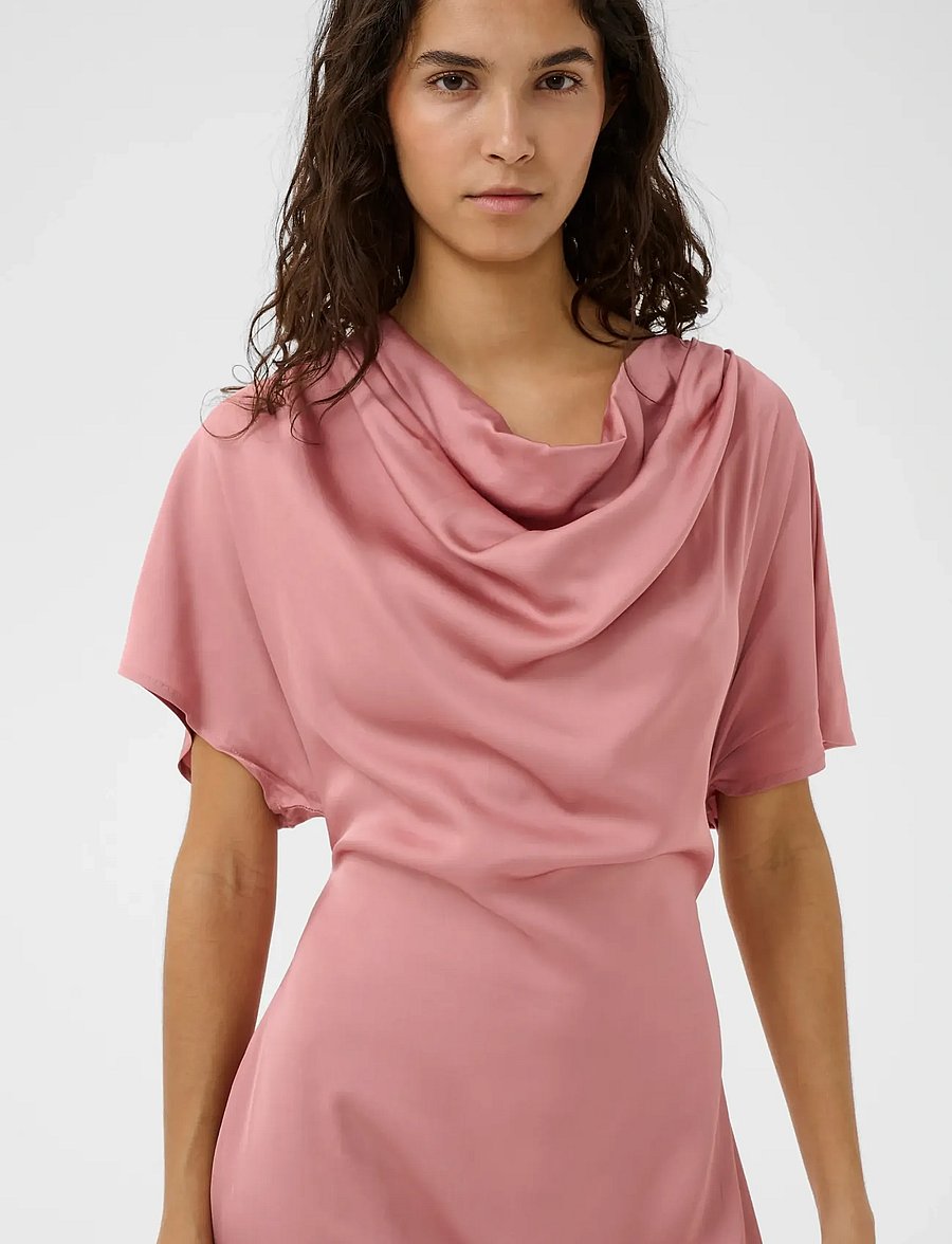 Soaked - SLEvilia Dress - aftenkjoler - ash rose - 4