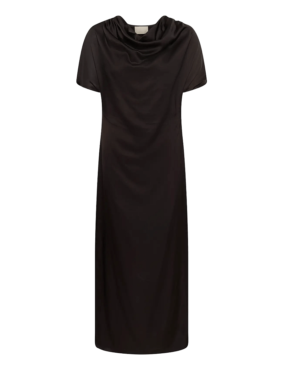 Soaked - SLEvilia Dress - aftenkjoler - ganache - 1