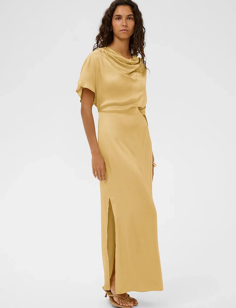 Soaked - SLEvilia Dress - abendkleider - reed yellow - 3