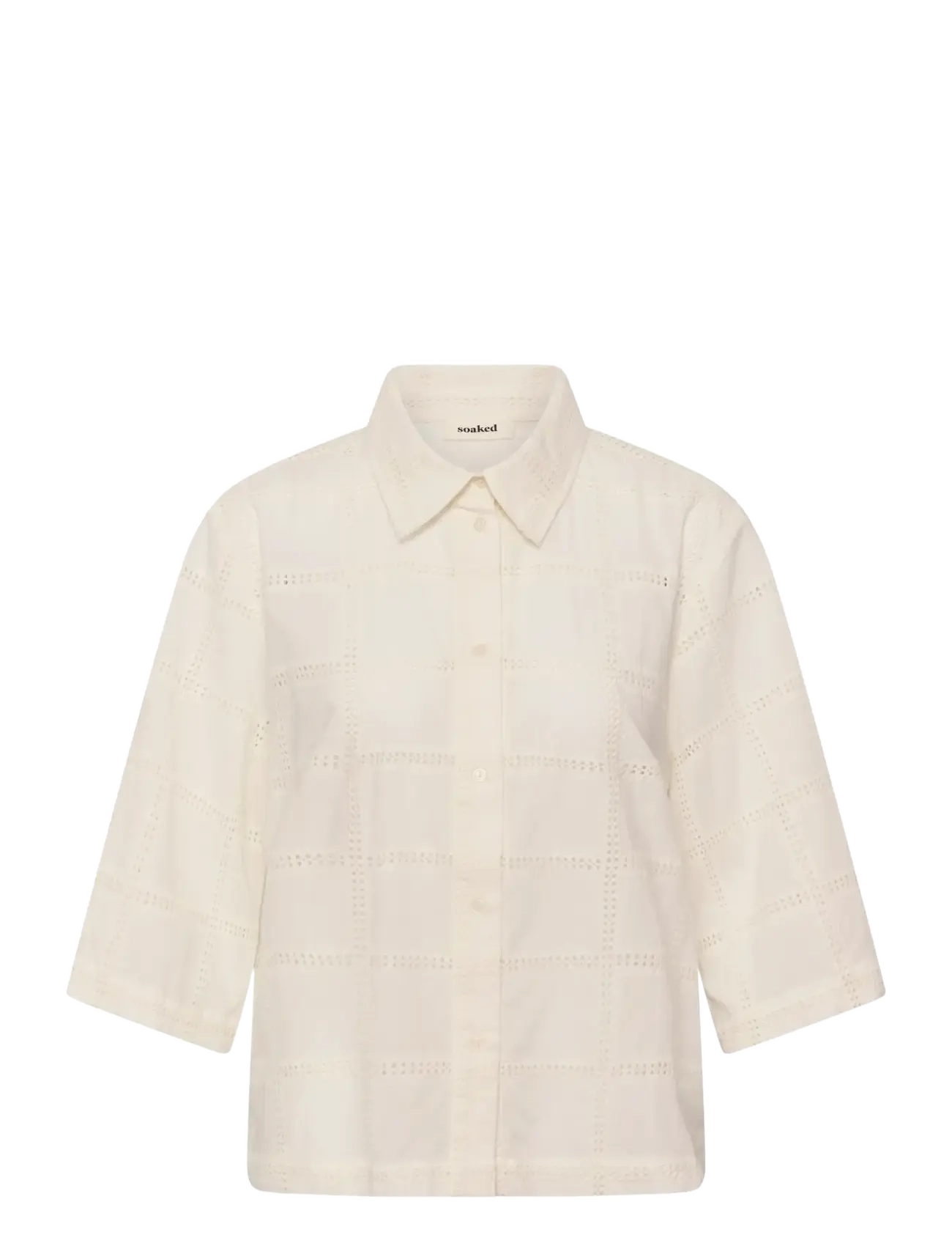 Soaked SLCarmelita Shirt - Bluser & Skjorter - BROKEN WHITE / cream