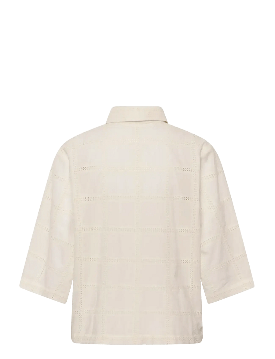 Soaked - SLCarmelita Shirt - langärmlige hemden - broken white - 2