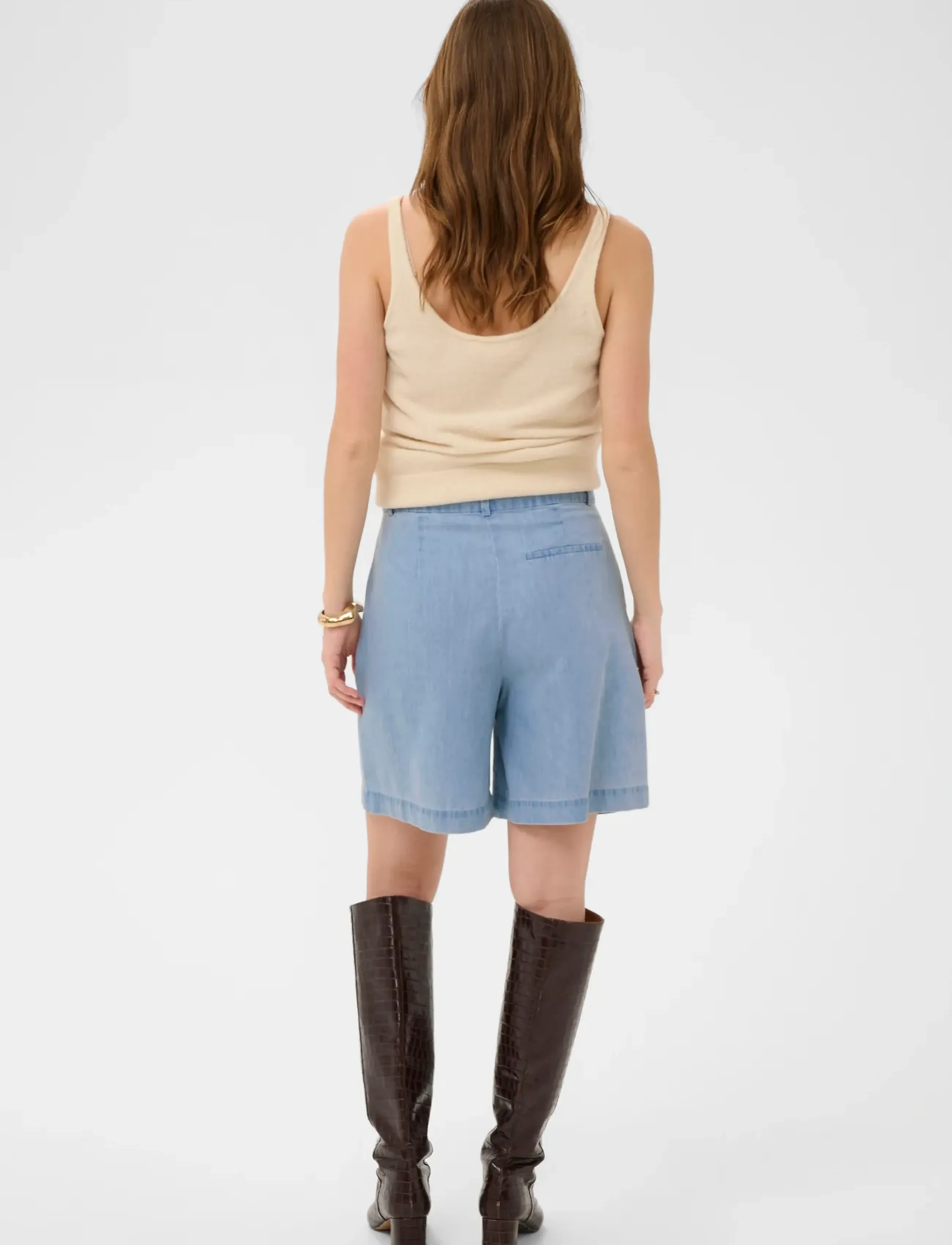 Soaked - SLAdelita Shorts - casual shorts - light blue denim - 4