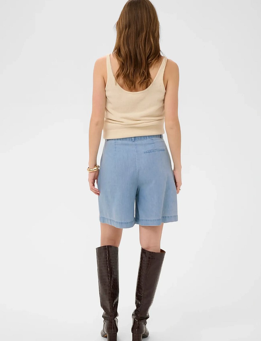 Soaked - SLAdelita Shorts - casual shorts - light blue denim - 4