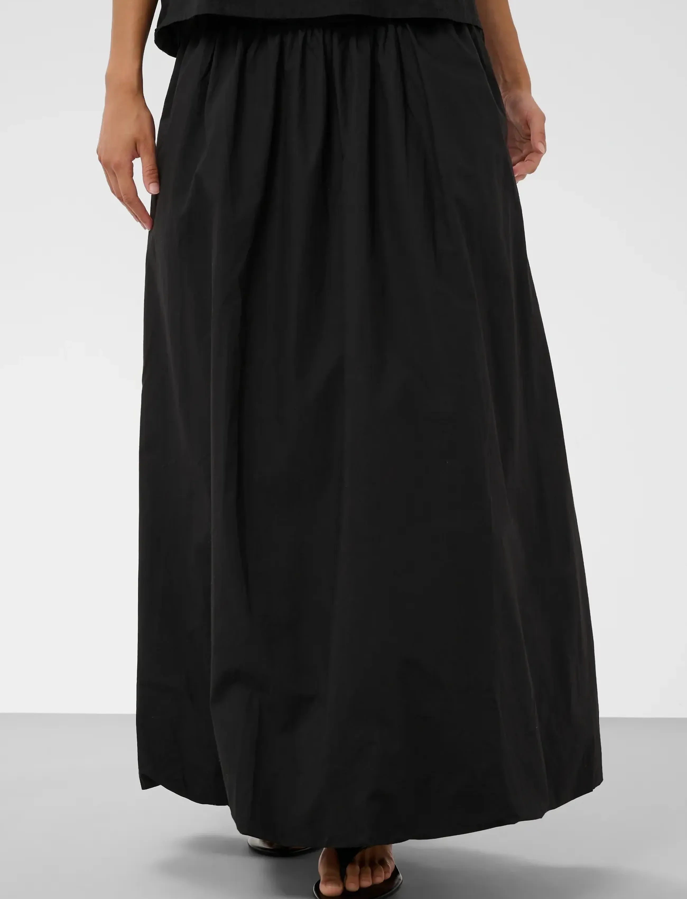 Soaked Slalmeda Skirt, XS, Black, Nederdele > Maxi Nederdele, Dame