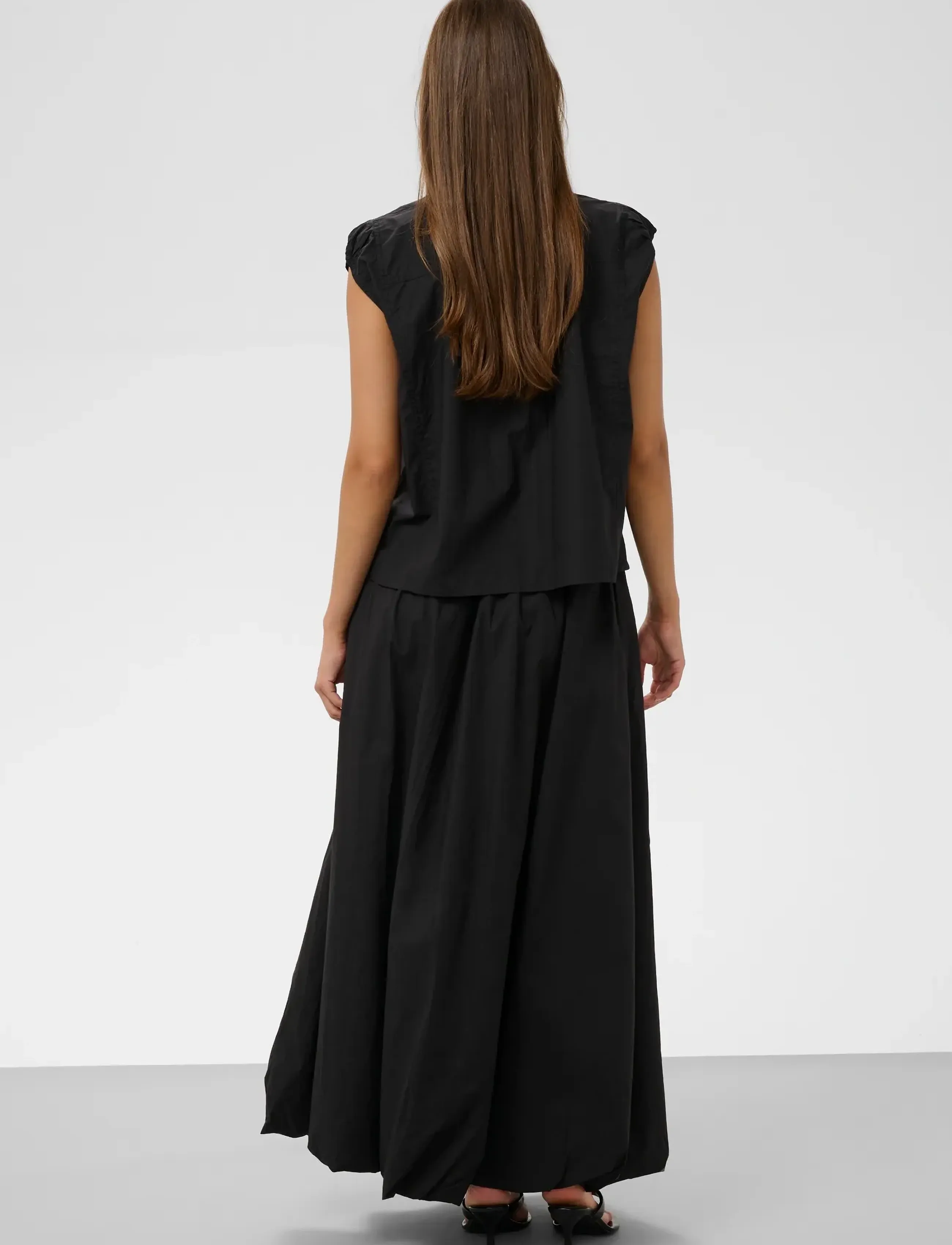 Soaked - SLAlmeda Skirt - maxi nederdele - black - 4