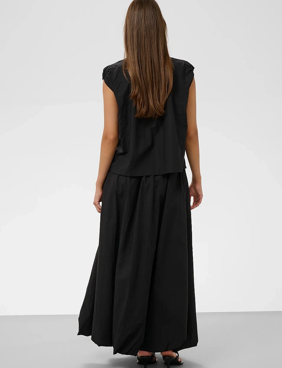 Soaked - SLAlmeda Skirt - maxikjolar - black - 4
