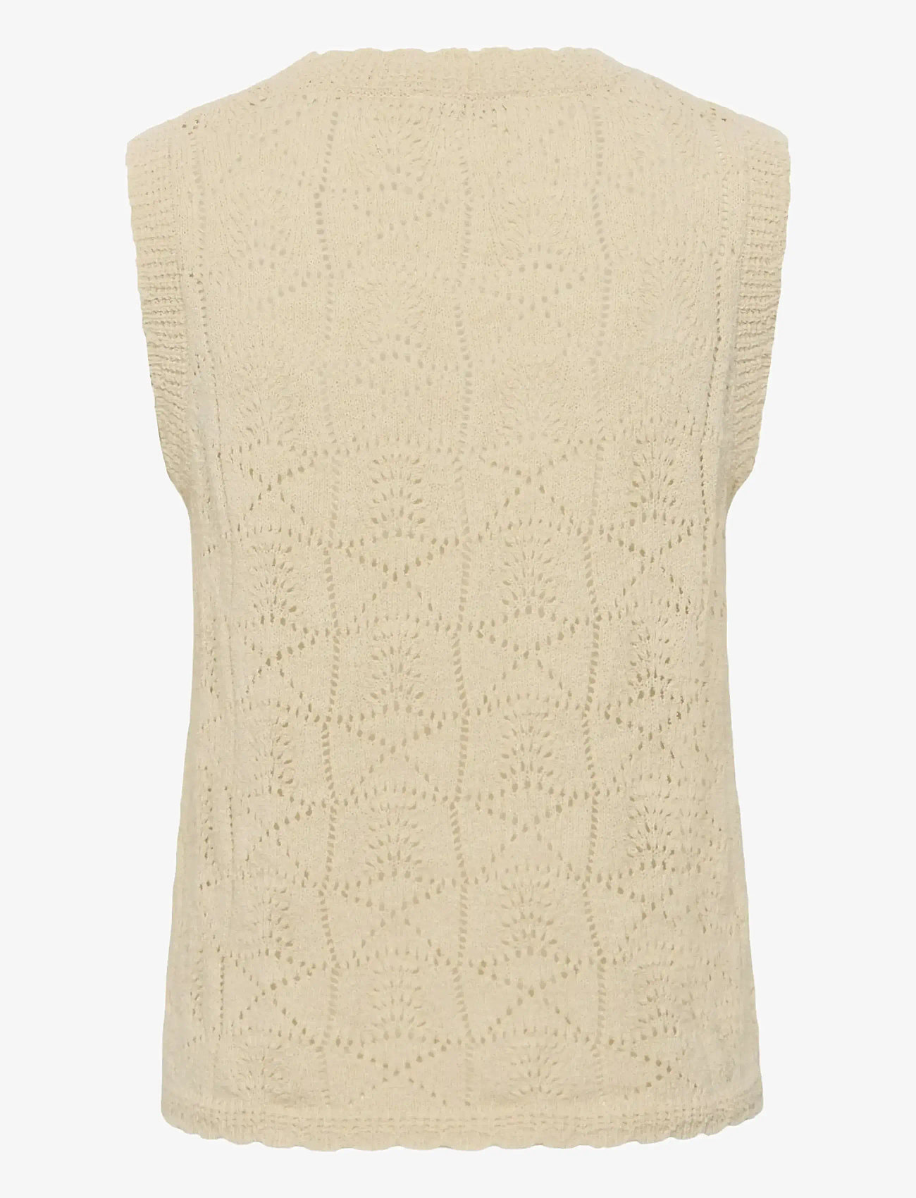 Soaked - SLFlores Top - strikveste - turtledove - 2