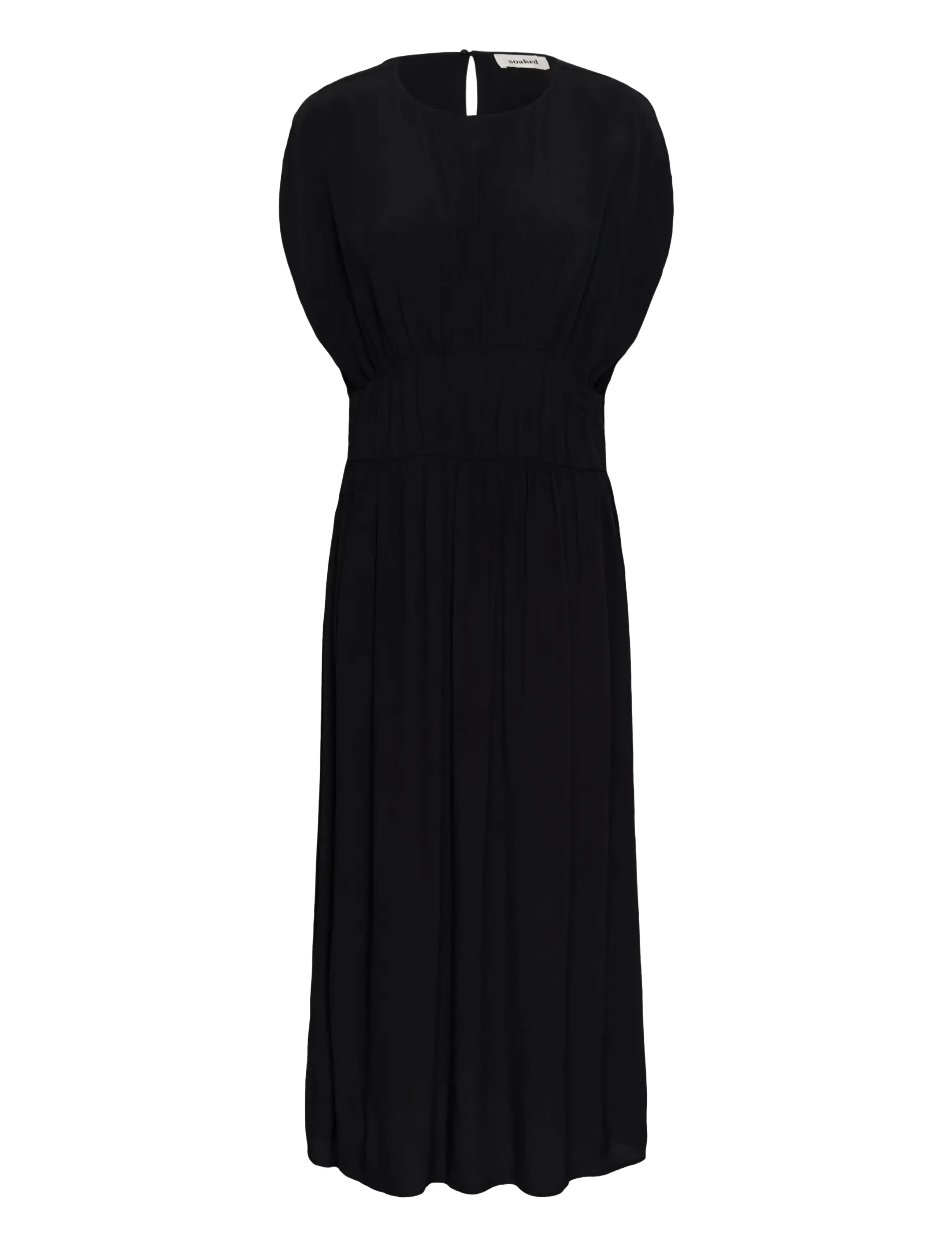 SOAKED Slkleio Kleid Schwarz - L - Damen