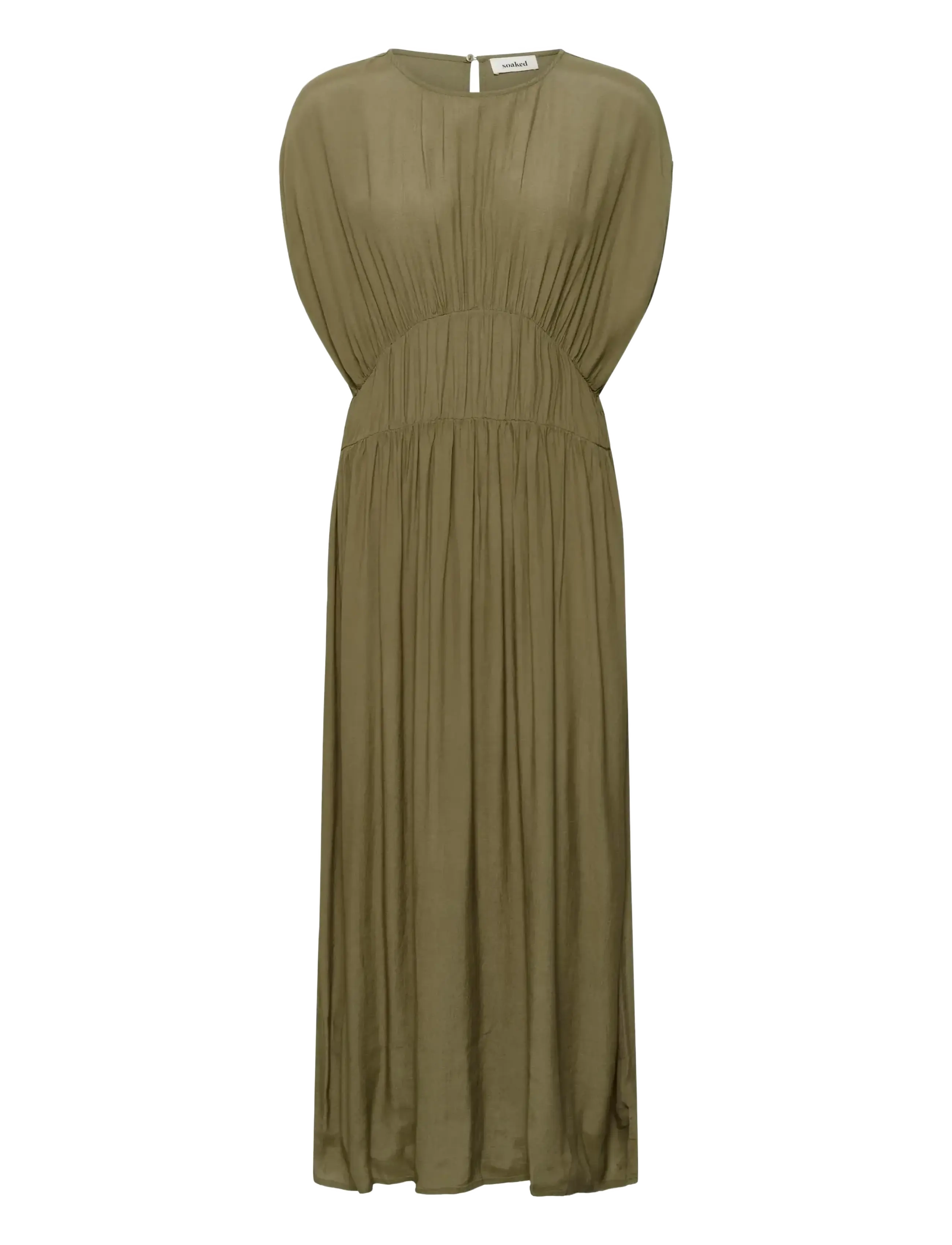 SOAKED Slkleio Kleid Khaki - L - Damen