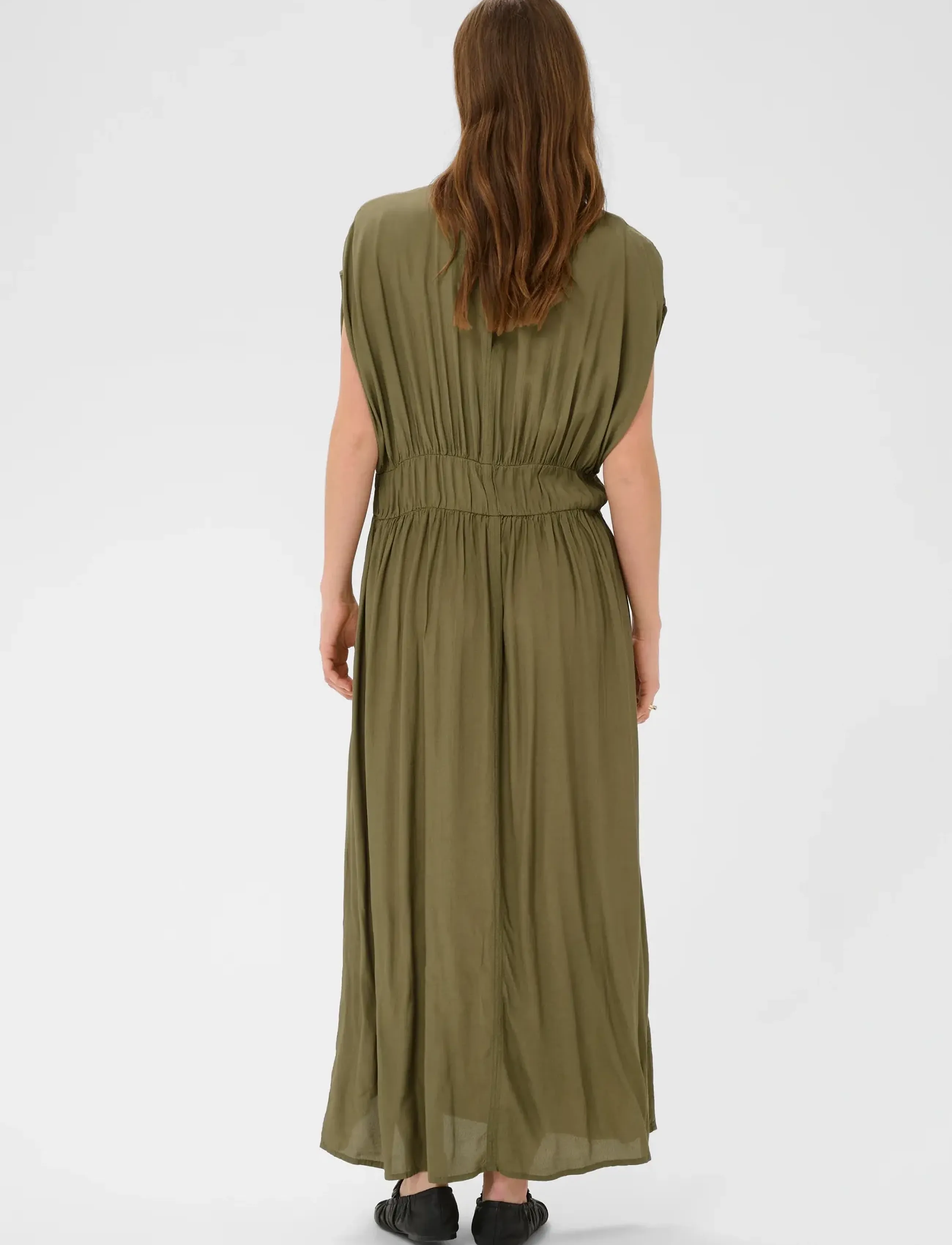 Soaked - SLKleio Dress - maxi dresses - dusky green - 3