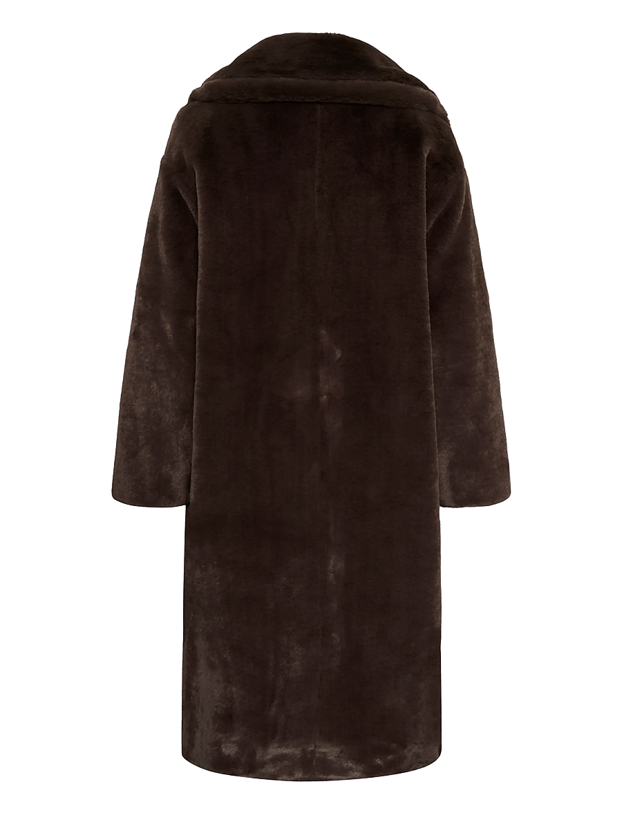 Soaked - SLEstacia Coat - fuskpäls - chocolate brown - 2