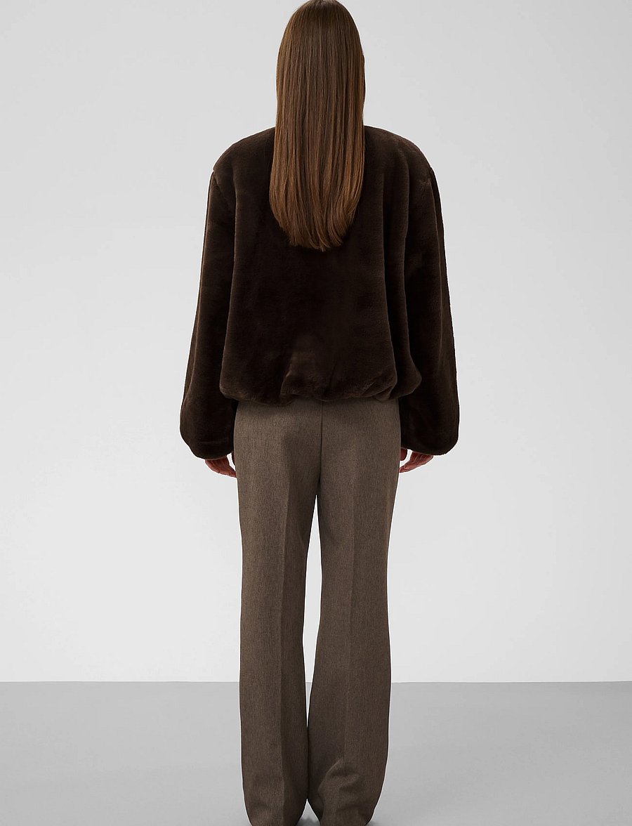 Soaked - SLEstacia Bomber Jacket - frühlingsjacken - chocolate brown - 4