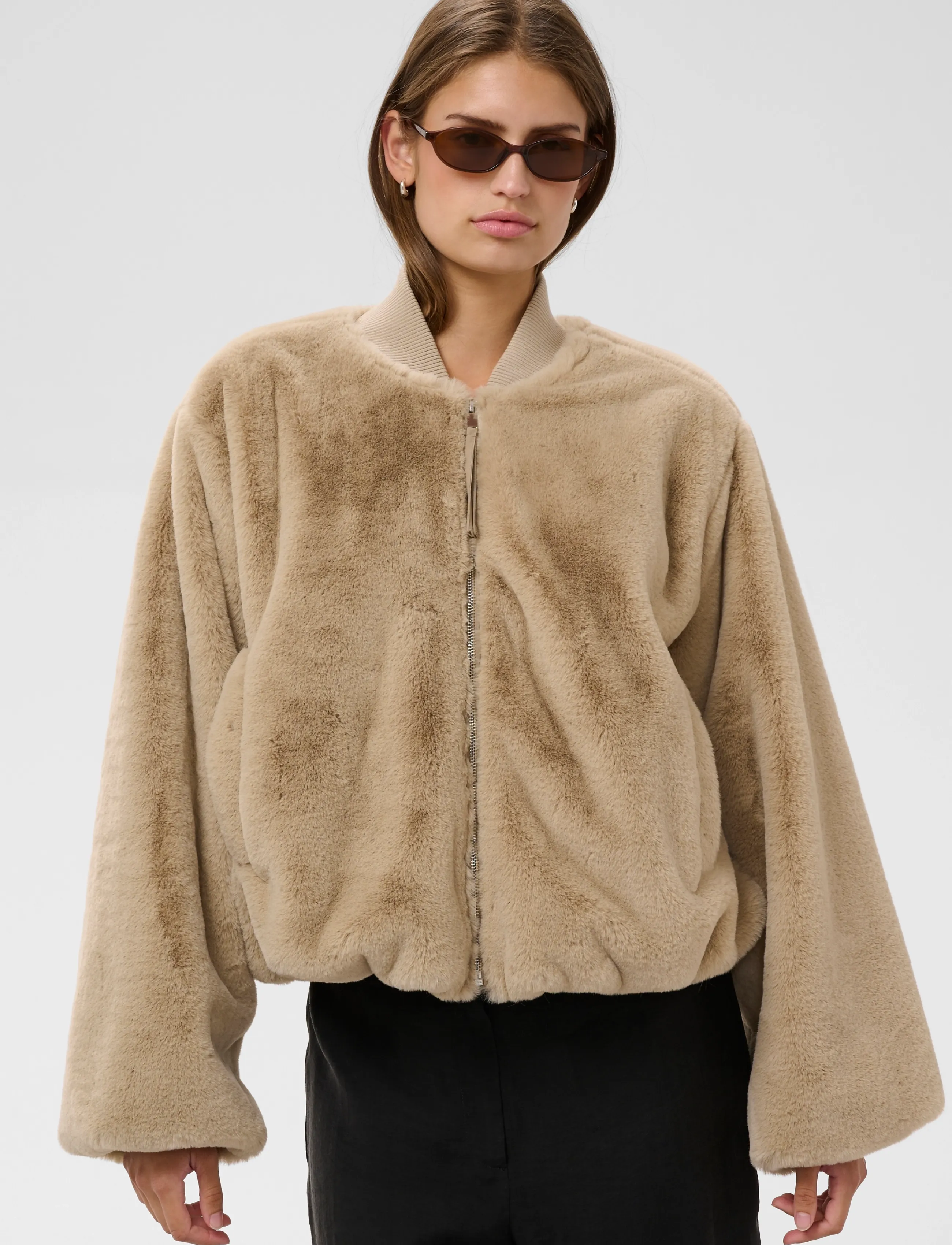Soaked - SLEstacia Bomber Jacket - vårjackor - feather gray - 3