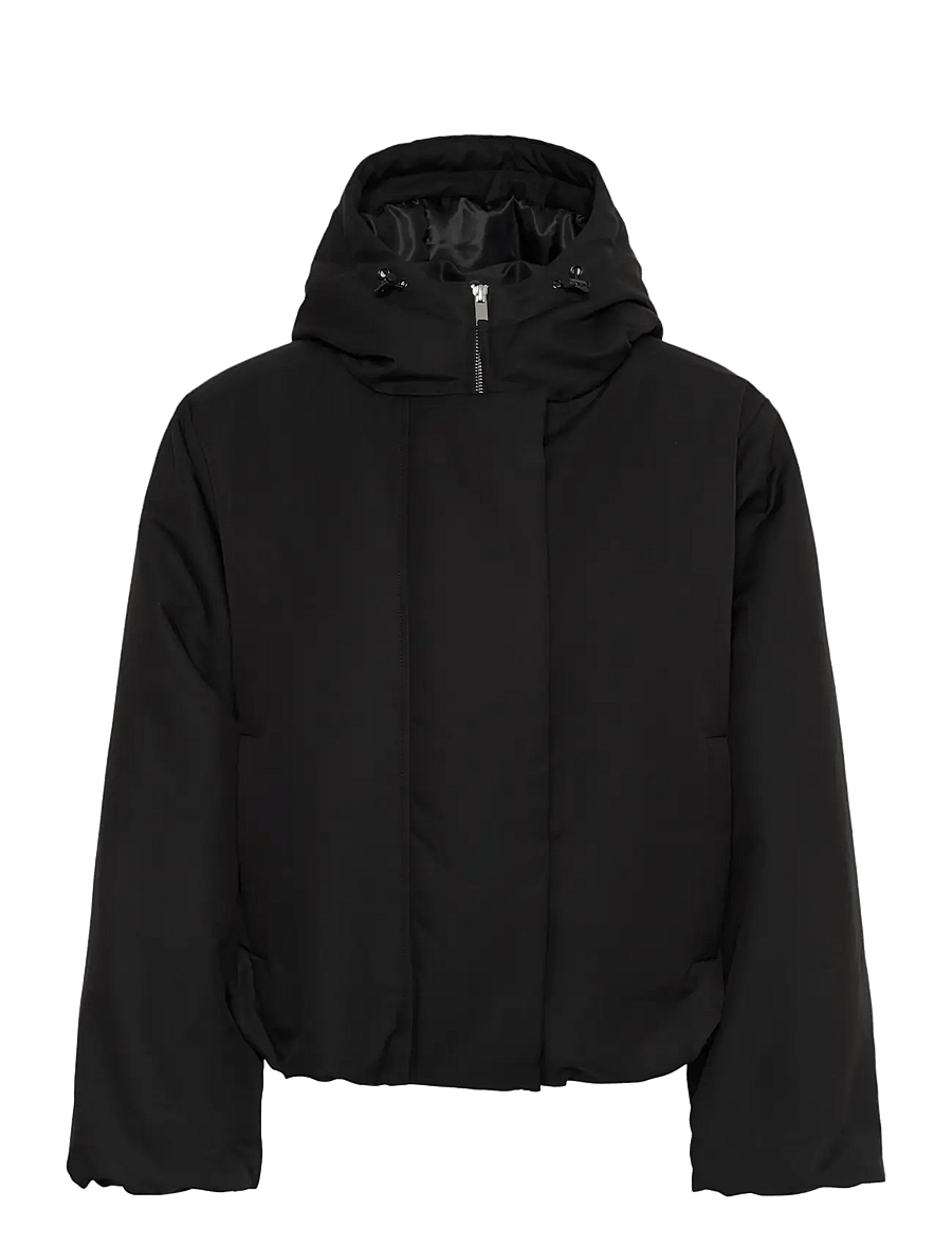 Soaked - SLAlicie Hooded Jacket - talvejoped - beech - 1