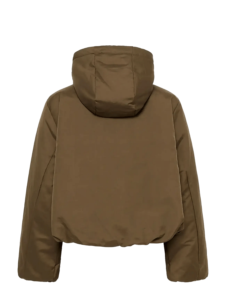 Soaked - SLAlicie Hooded Jacket - winter jackets - beech - 2