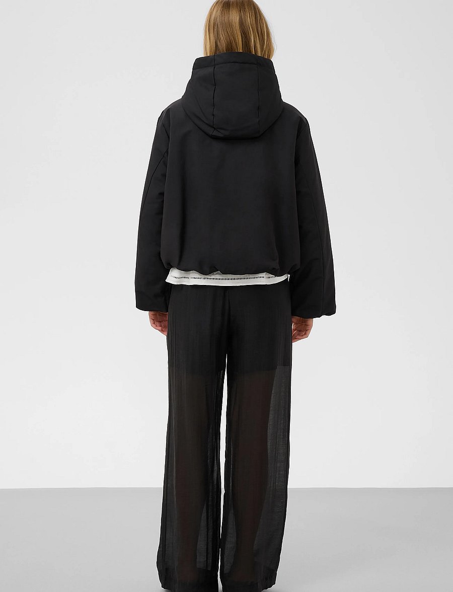 Soaked - SLAlicie Hooded Jacket - talvejoped - beech - 5