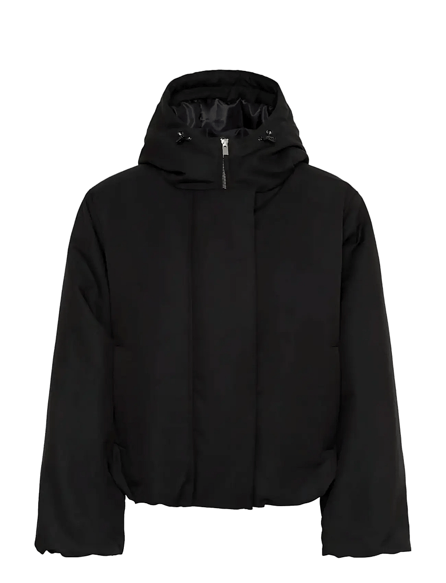 Soaked - SLAlicie Hooded Jacket - talvejoped - black - 1