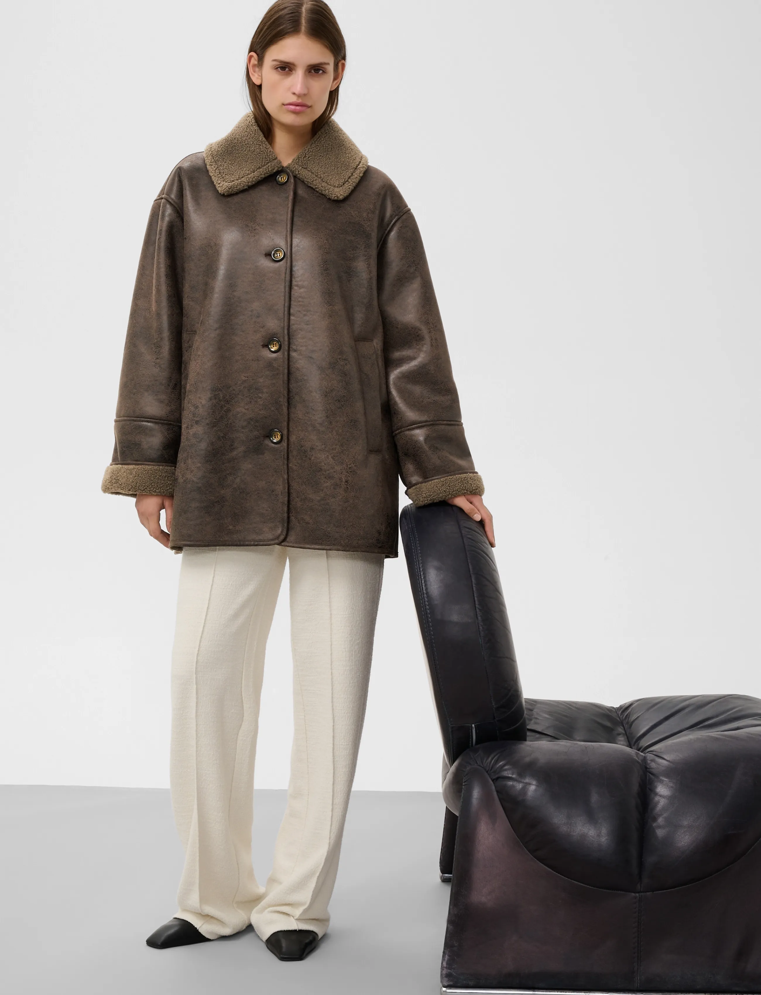 Soaked - SLCharo Jacket - turkish coffee - 3