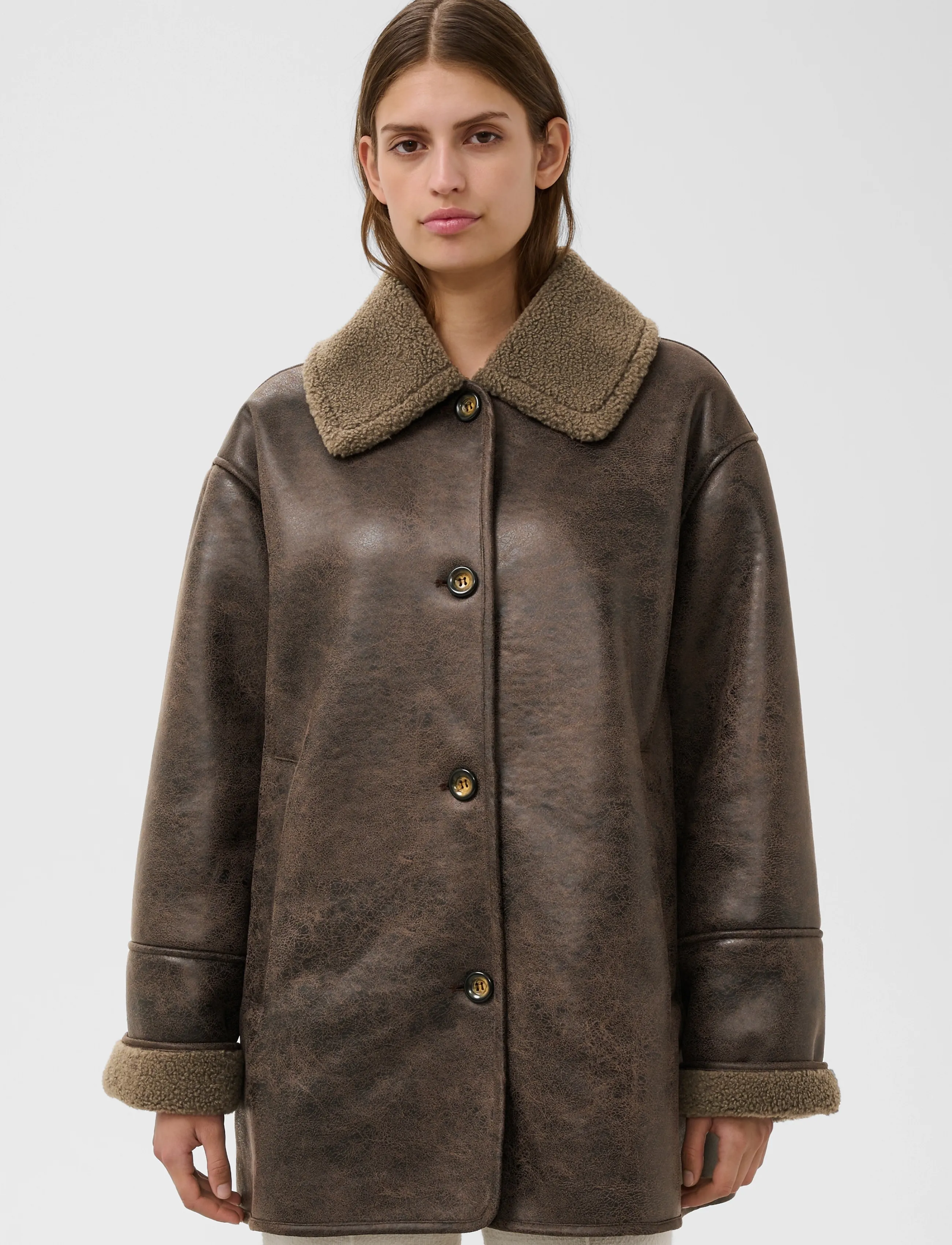 Soaked - SLCharo Jacket - turkish coffee - 4