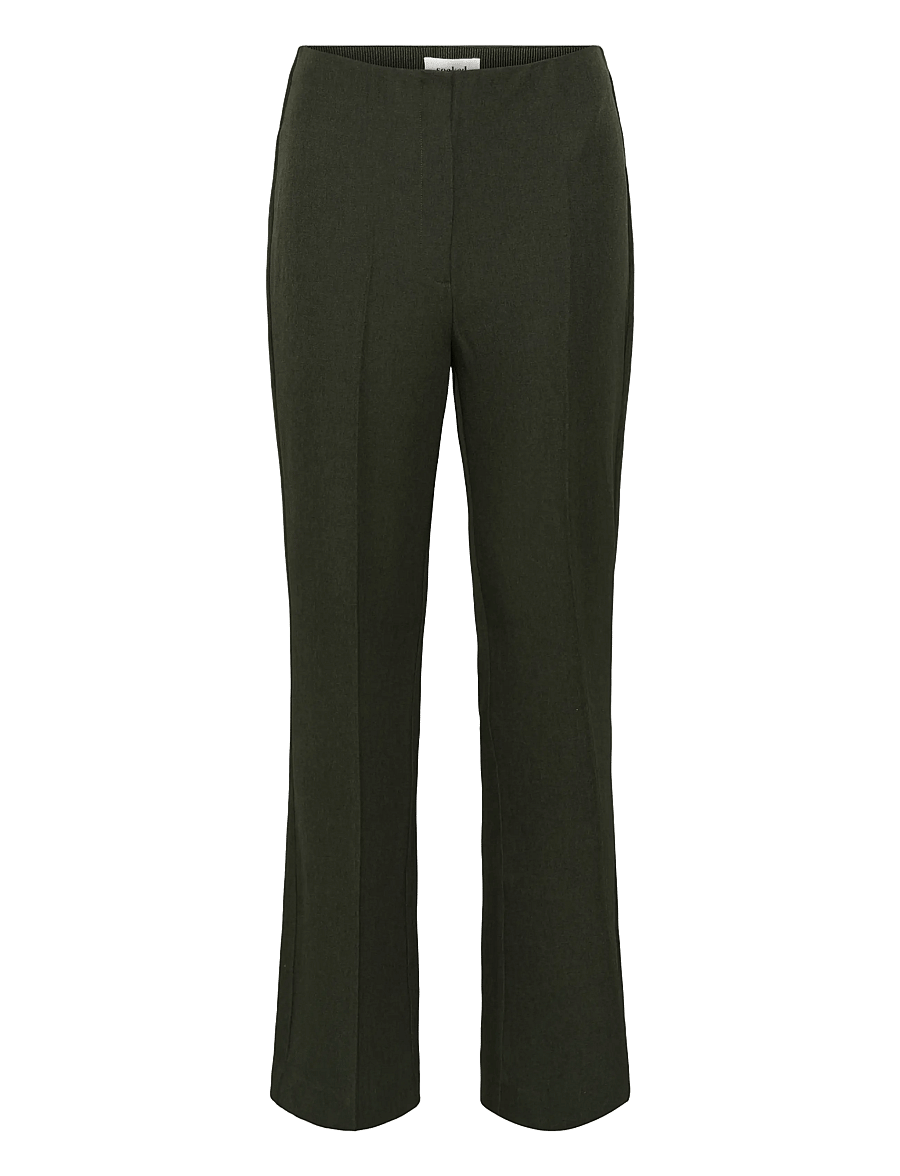 Soaked - SLLilu Corinne Pants - anzugshosen - rosin melange - 1
