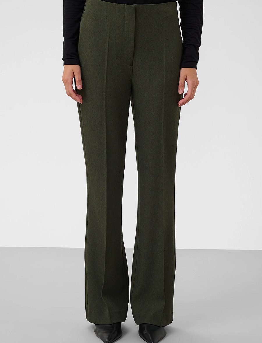 Soaked - SLLilu Corinne Pants - anzugshosen - rosin melange - 0
