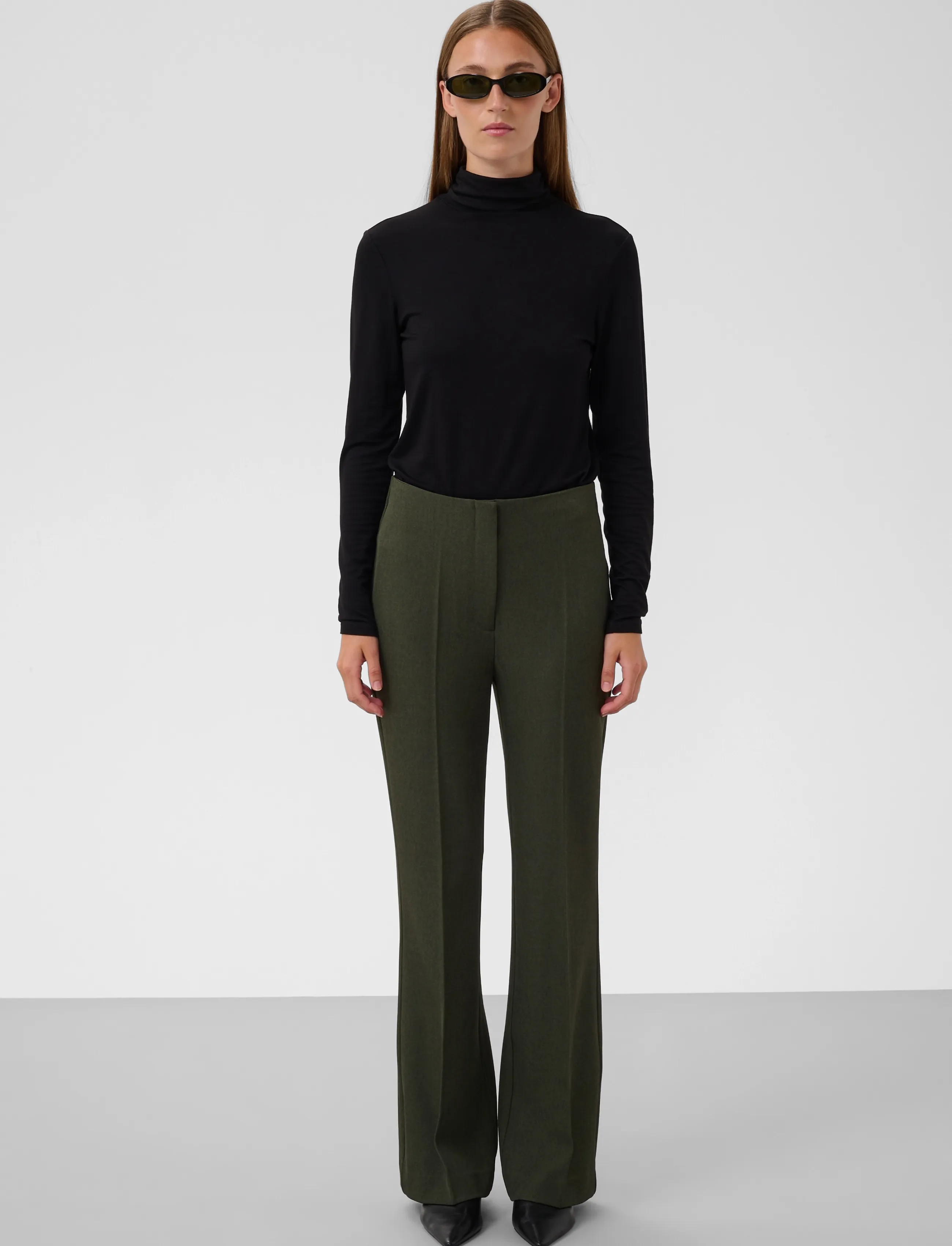 Soaked - SLLilu Corinne Pants - tailored trousers - rosin melange - 3