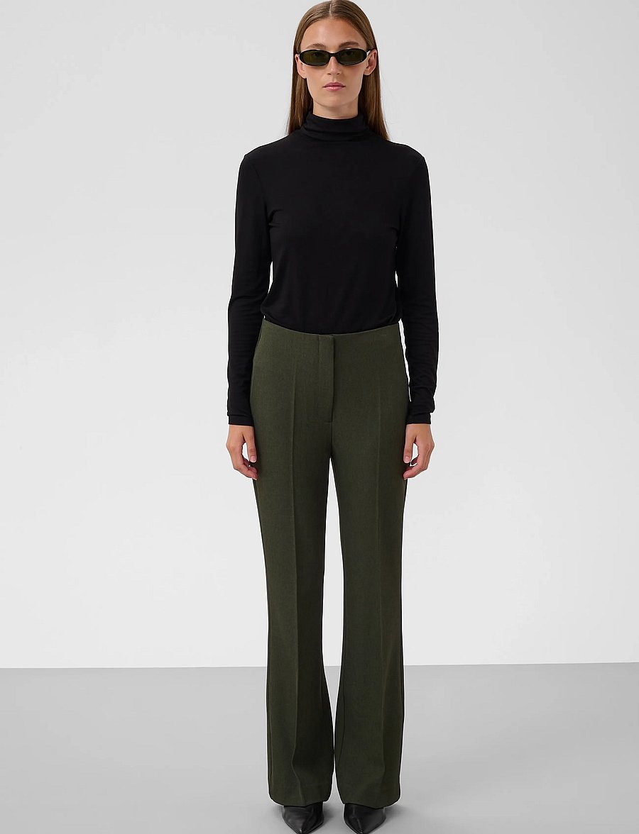 Soaked - SLLilu Corinne Pants - anzugshosen - rosin melange - 3