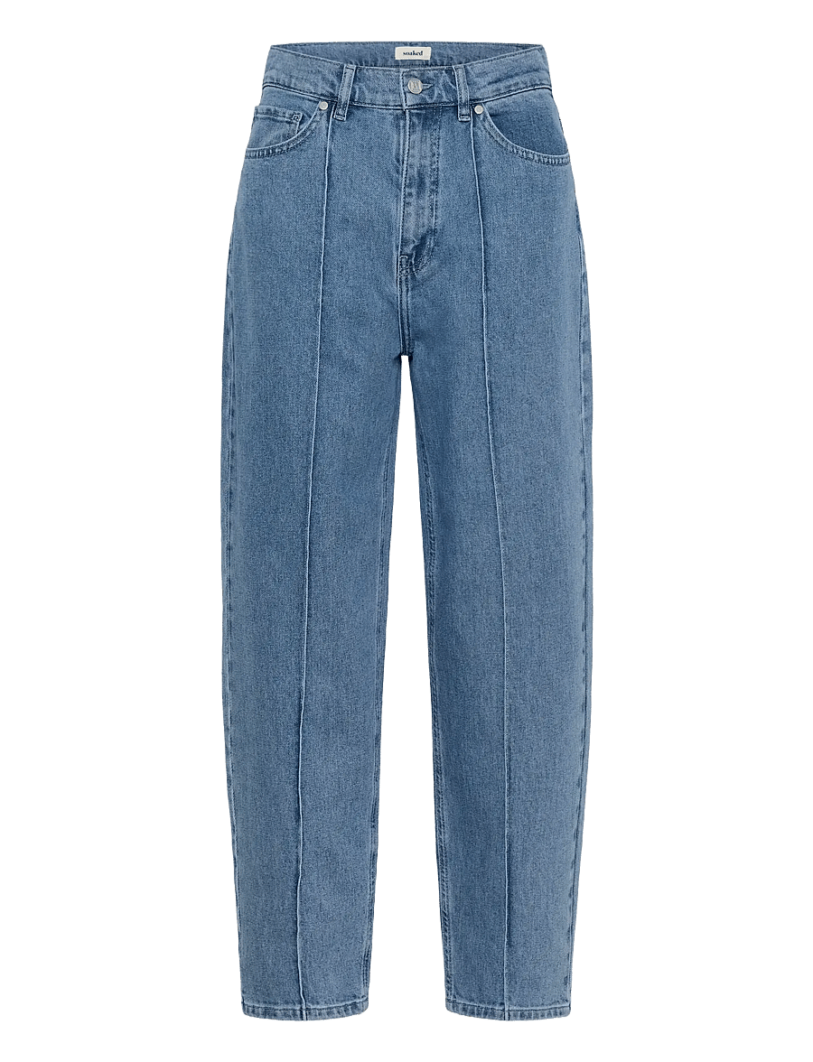 Soaked - SLRinatina Barrel Jeans - barrel jeans - medium blue denim - 1