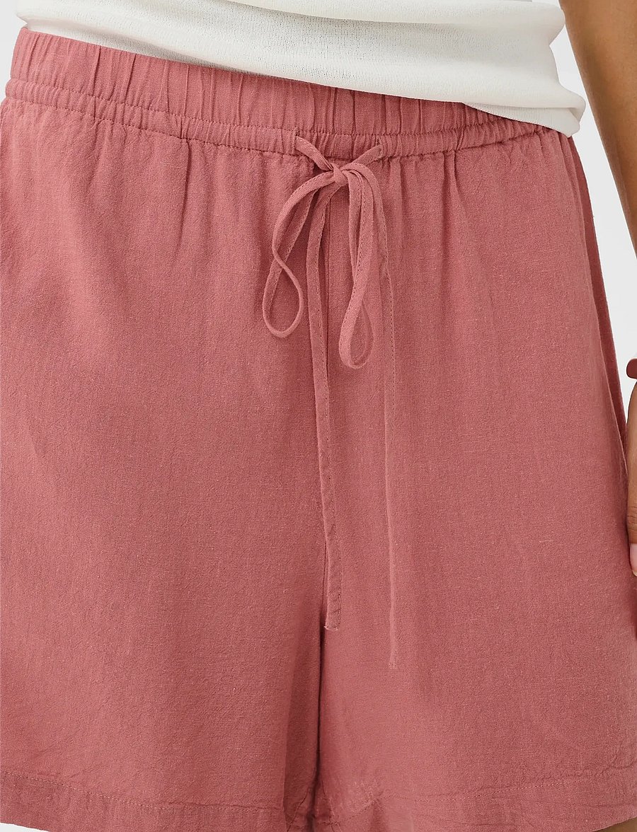 Soaked - SLAria Shorts - leinen-shorts - ash rose - 5