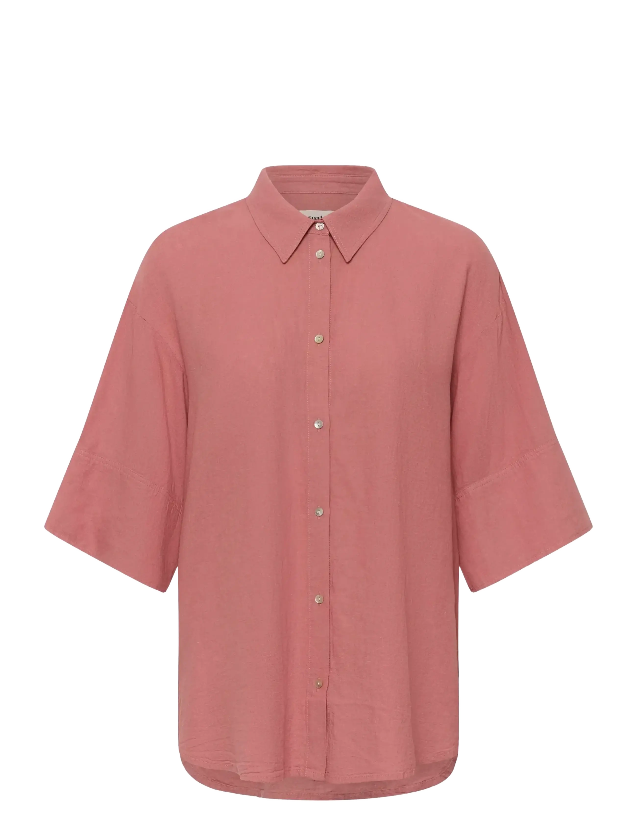 Soaked SLAria Shirt SS - Soaked in Luxury - ASH ROSE / pink/rose